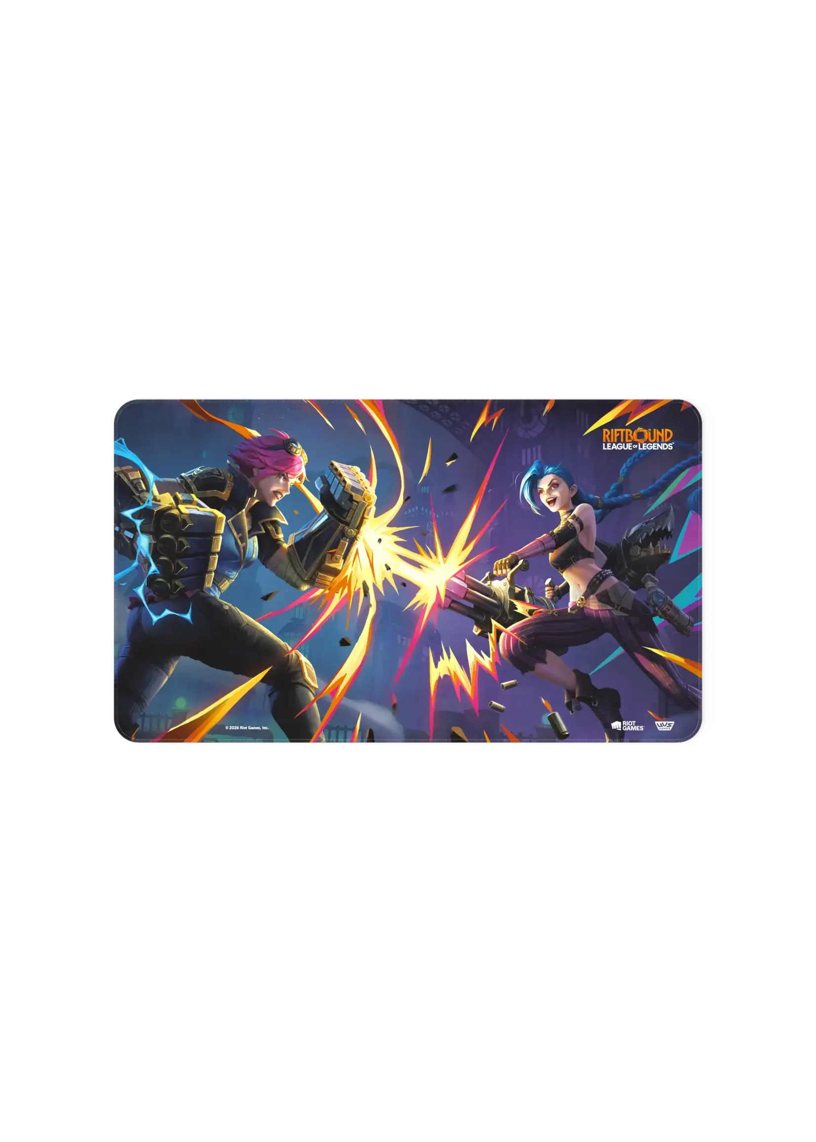 Riftbound Riftbound: League of Legends TCG Playmat - Vendetta - Vi vs Jinx