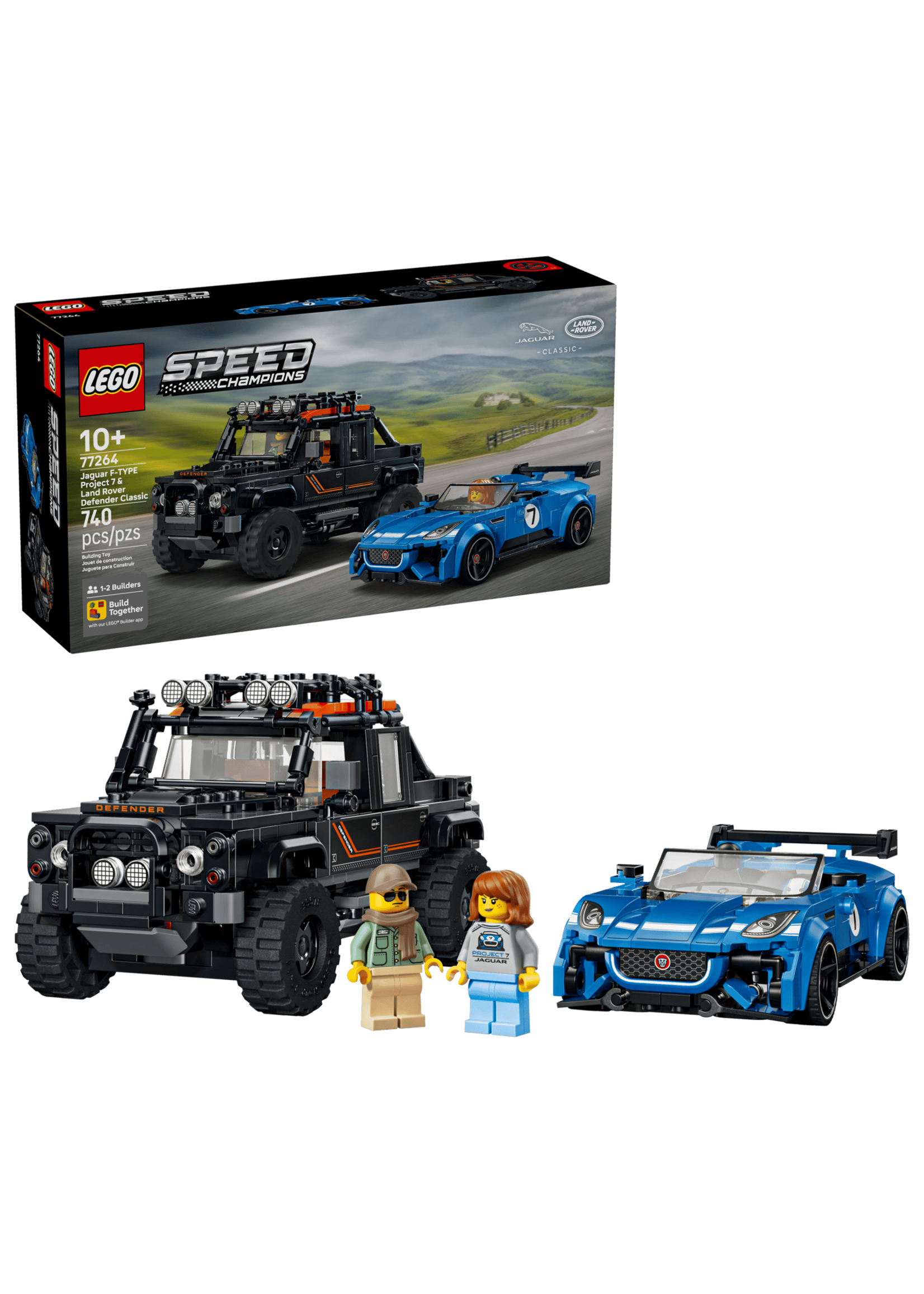 LEGO Jaguar Project 7 & Land Rover Defender - 77264