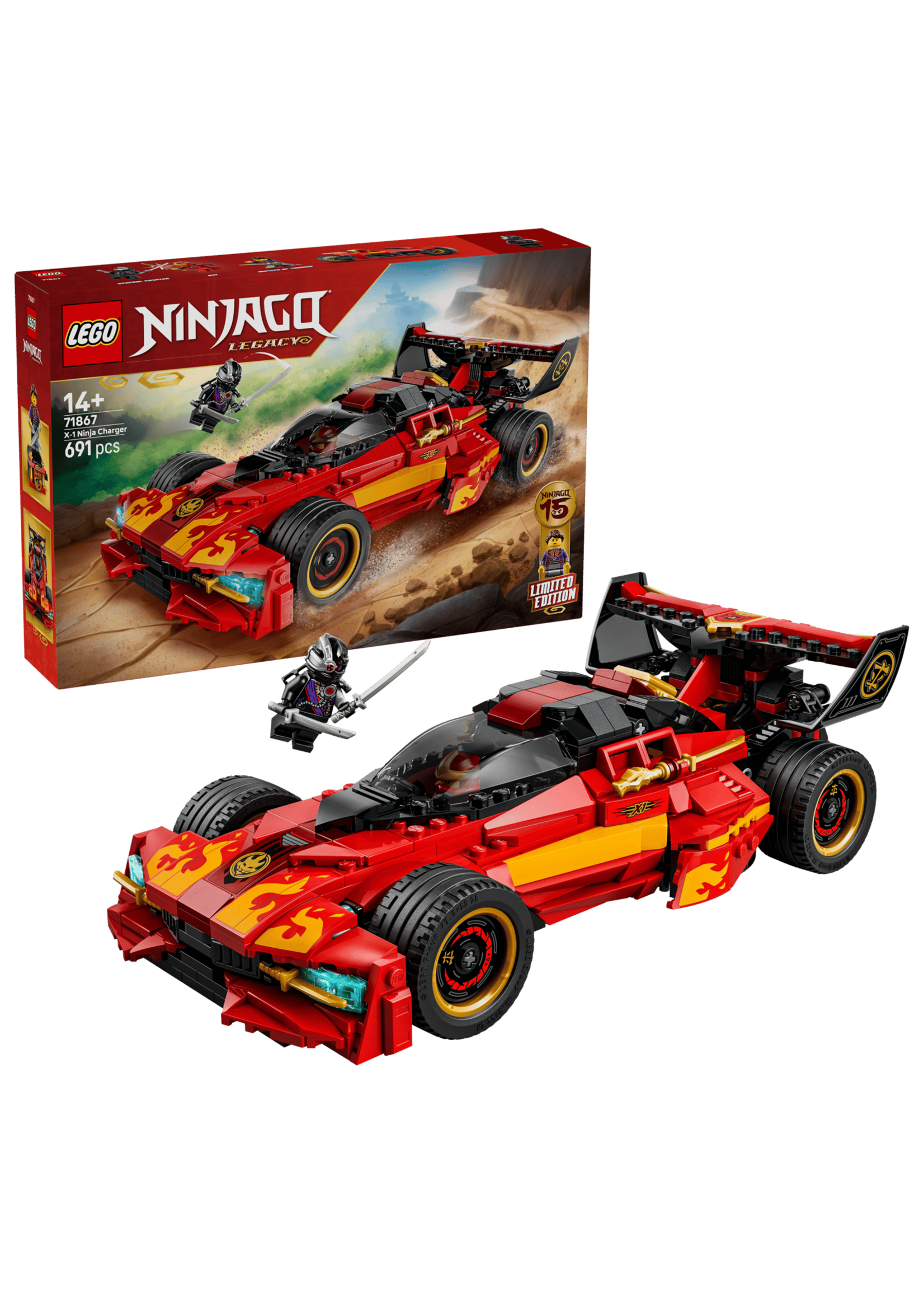 LEGO X-1 Ninja Charger 15th Anniversary - 71867