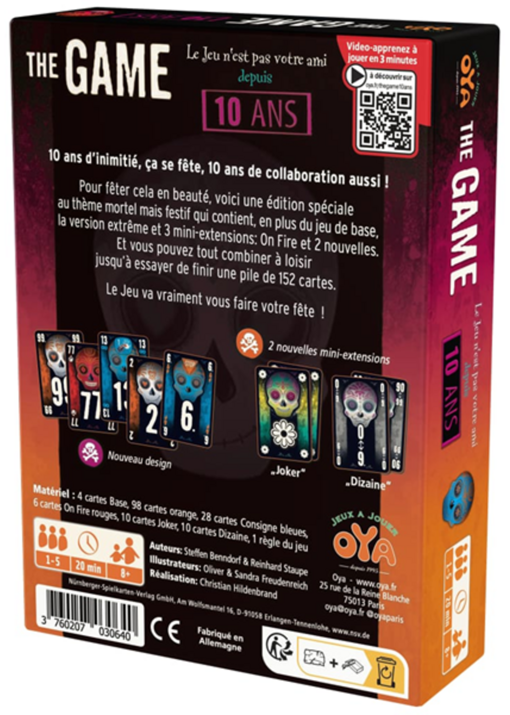 OYA The Game 10 Ans (fr)