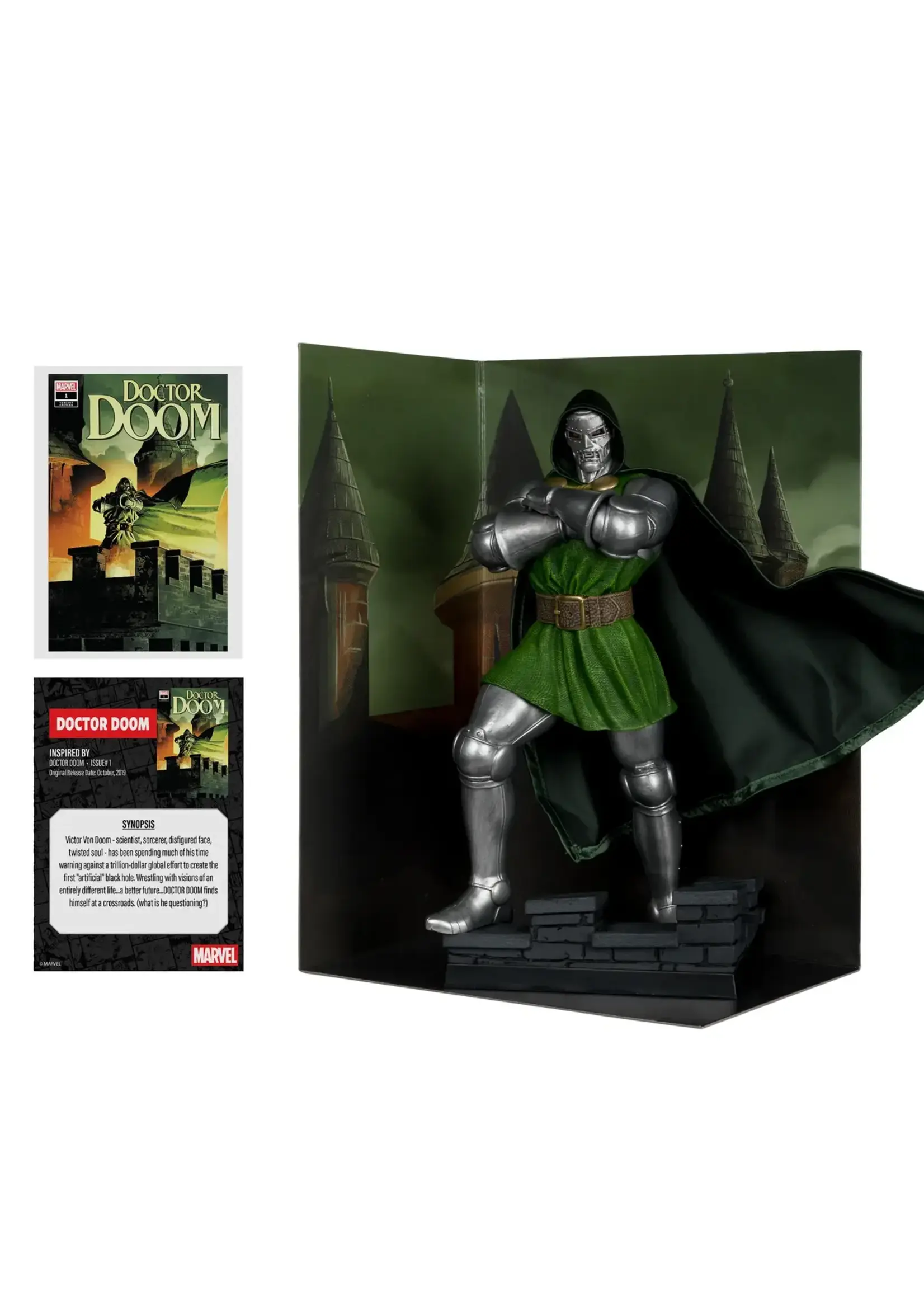 McFarlane toys Doctor Doom (Doctor Doom #1) 1:6th Scale Collectible Figure w/Scene