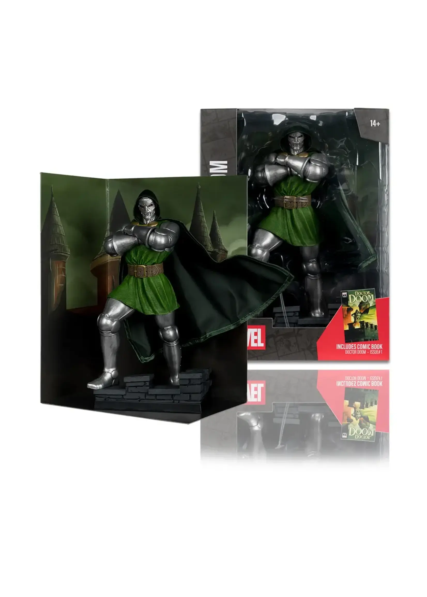 McFarlane toys Doctor Doom (Doctor Doom #1) 1:6th Scale Collectible Figure w/Scene