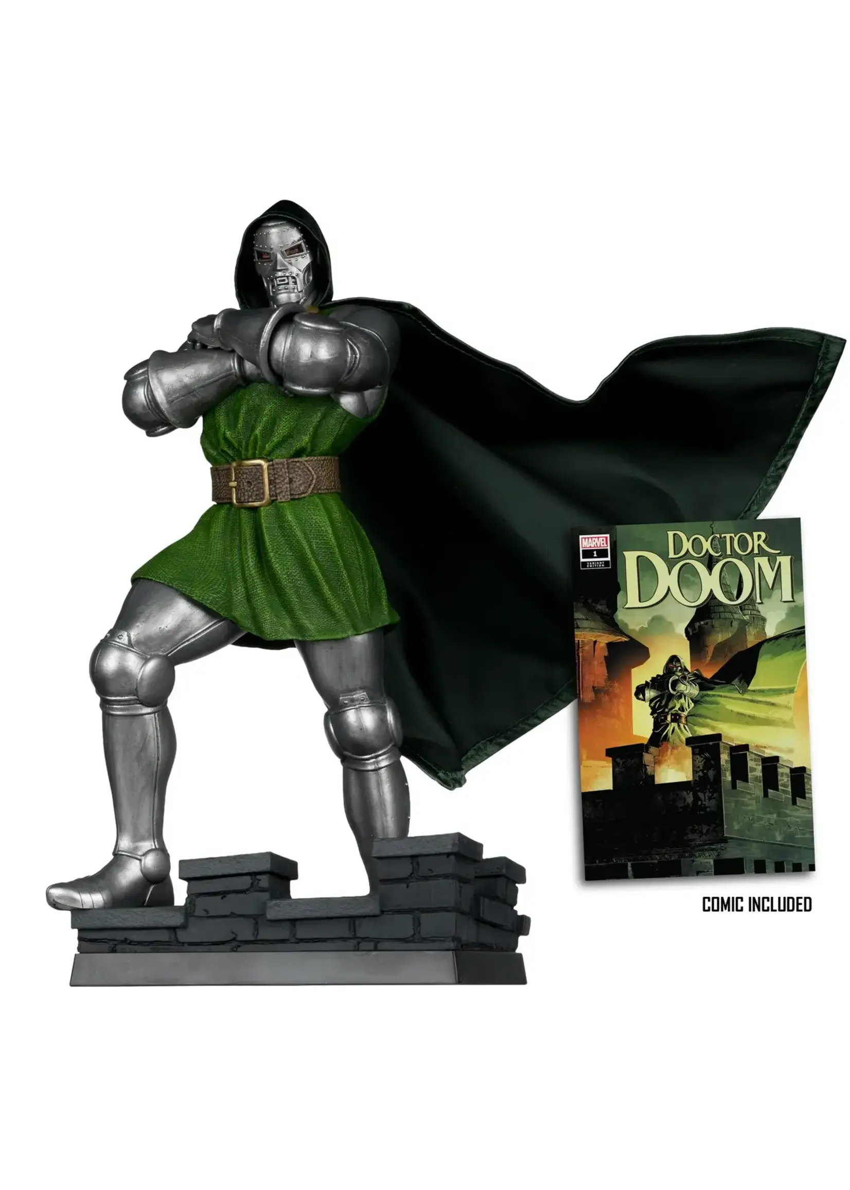 McFarlane toys Doctor Doom (Doctor Doom #1) 1:6th Scale Collectible Figure w/Scene