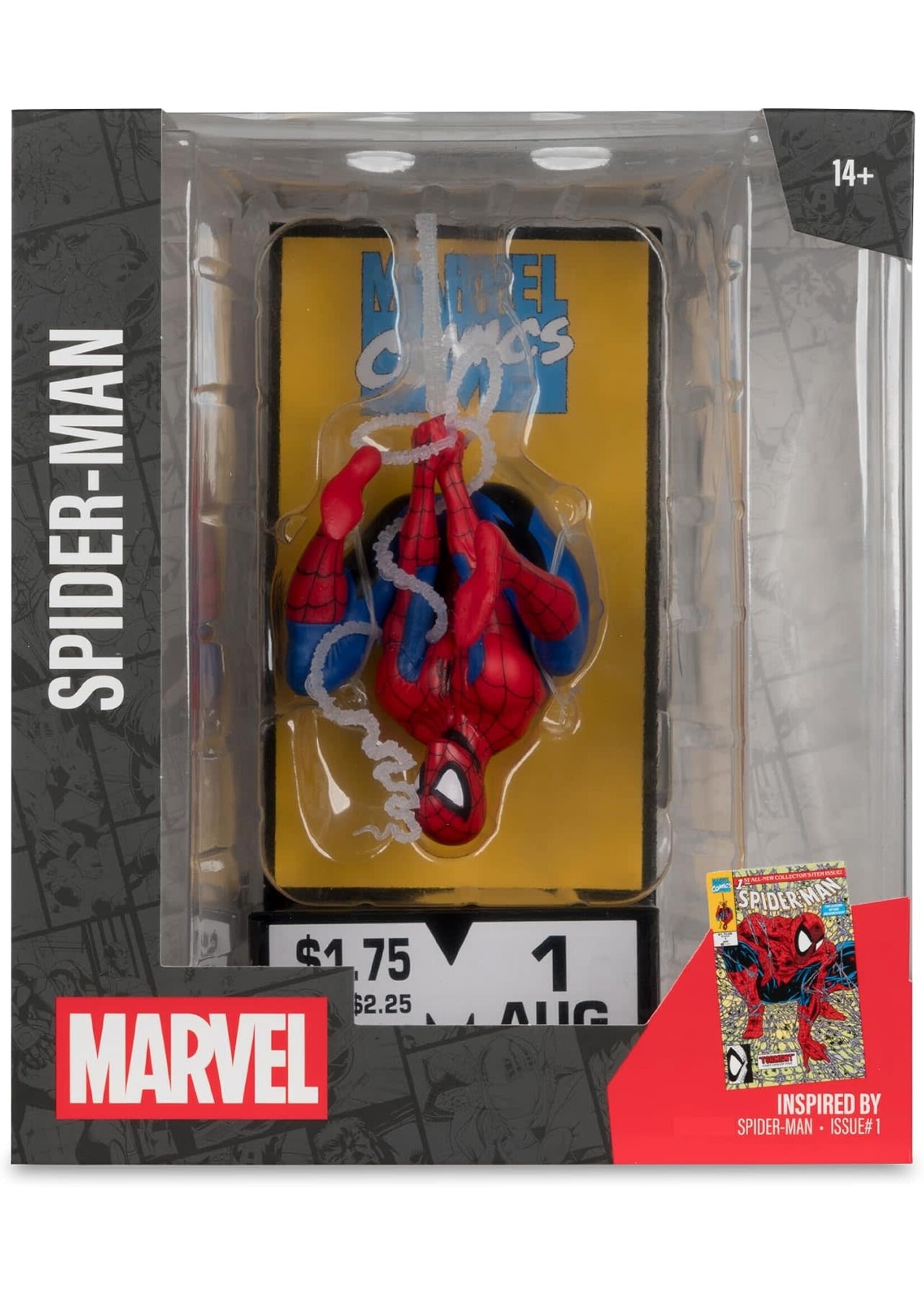 McFarlane toys McFarlane Toys - 1:10th Scale Spider-Man Collectible with Scene Issue #1