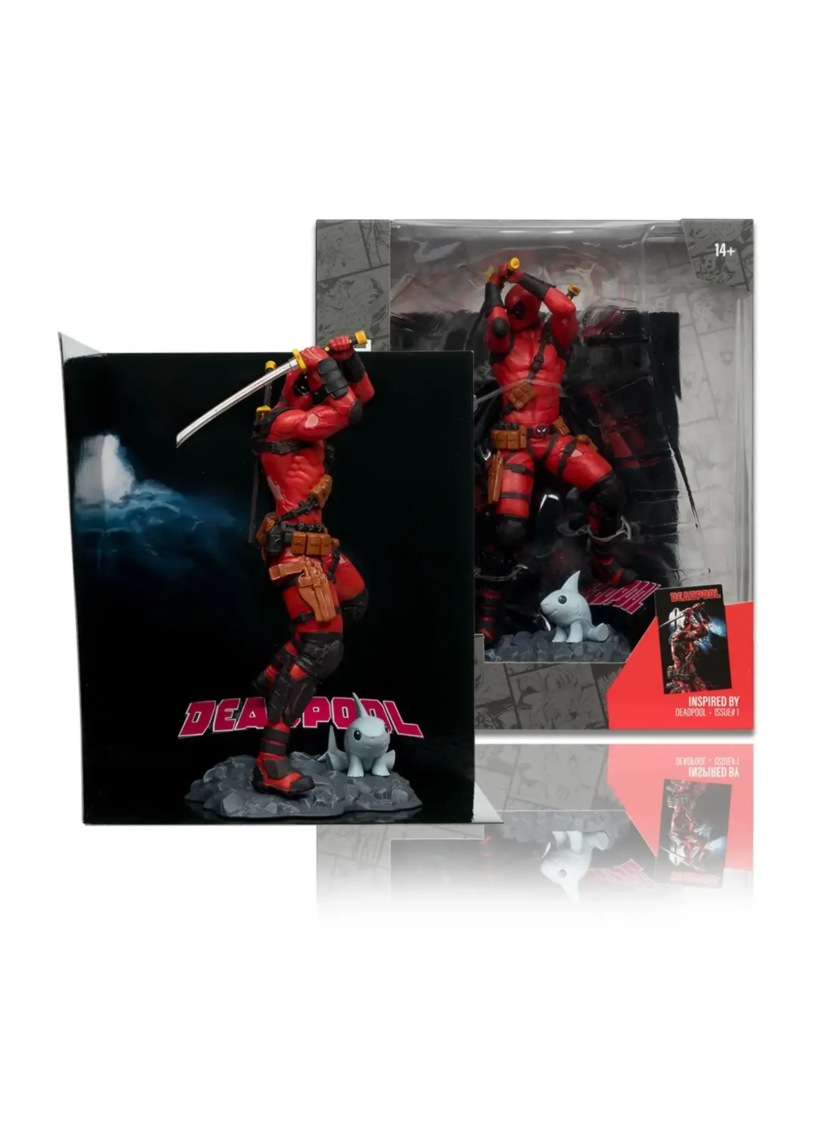 McFarlane toys Deadpool (Deadpool #1) 1:10th Scale Collectible Figure w/Scene