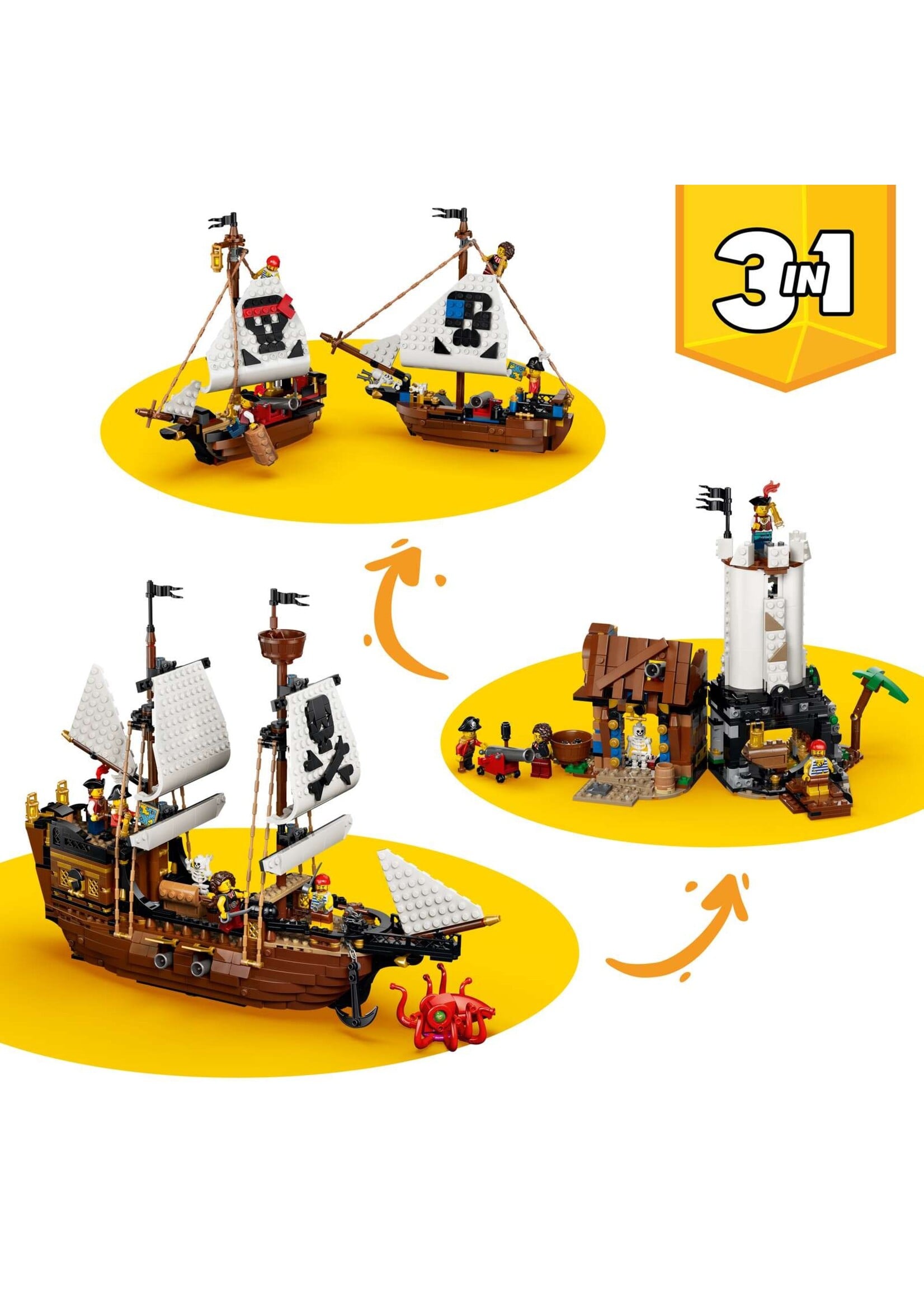 LEGO Iconic Pirate Ship - 31387