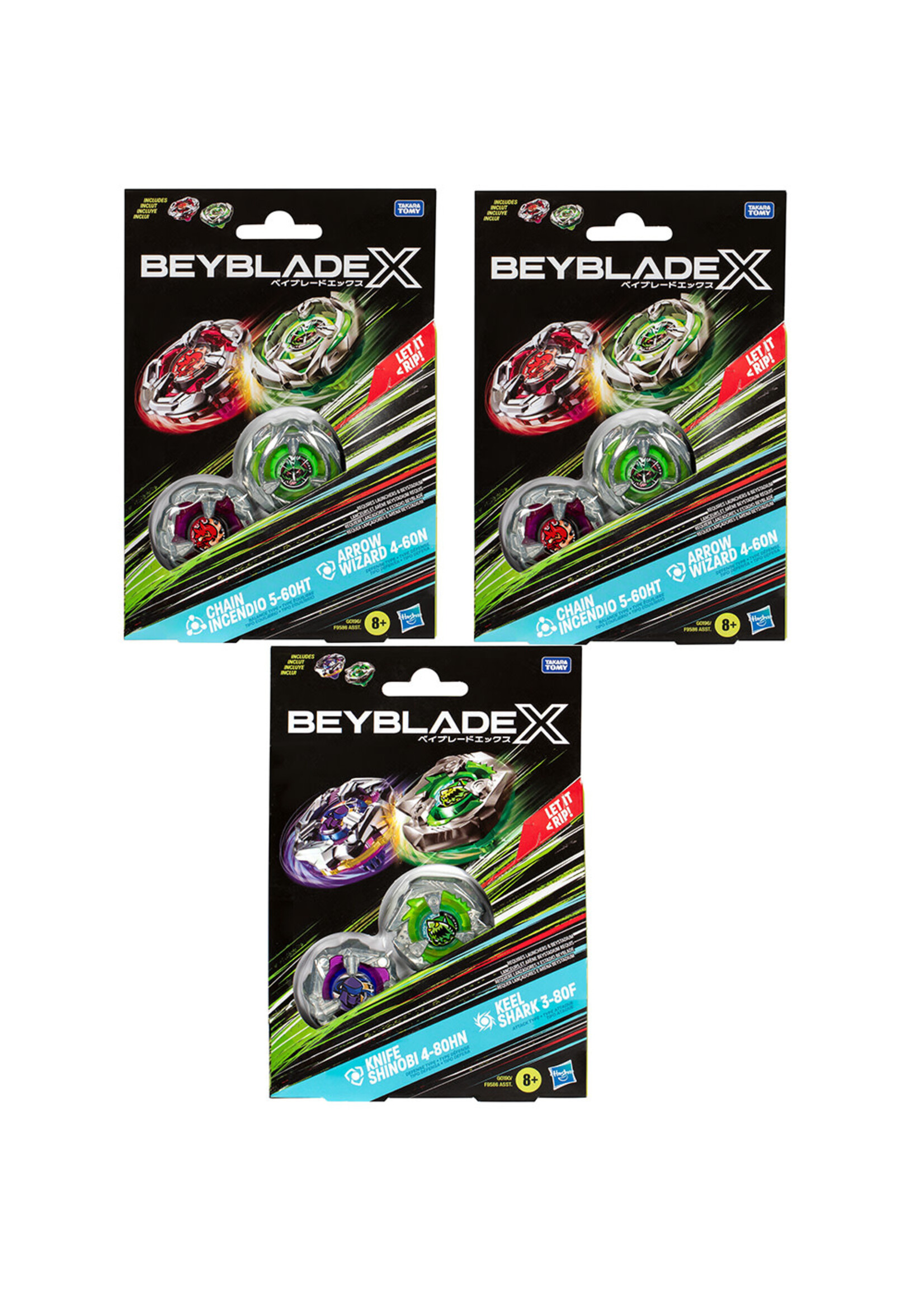 Beyblade X Beyblade - Generation 4 Ensemble duo assortis