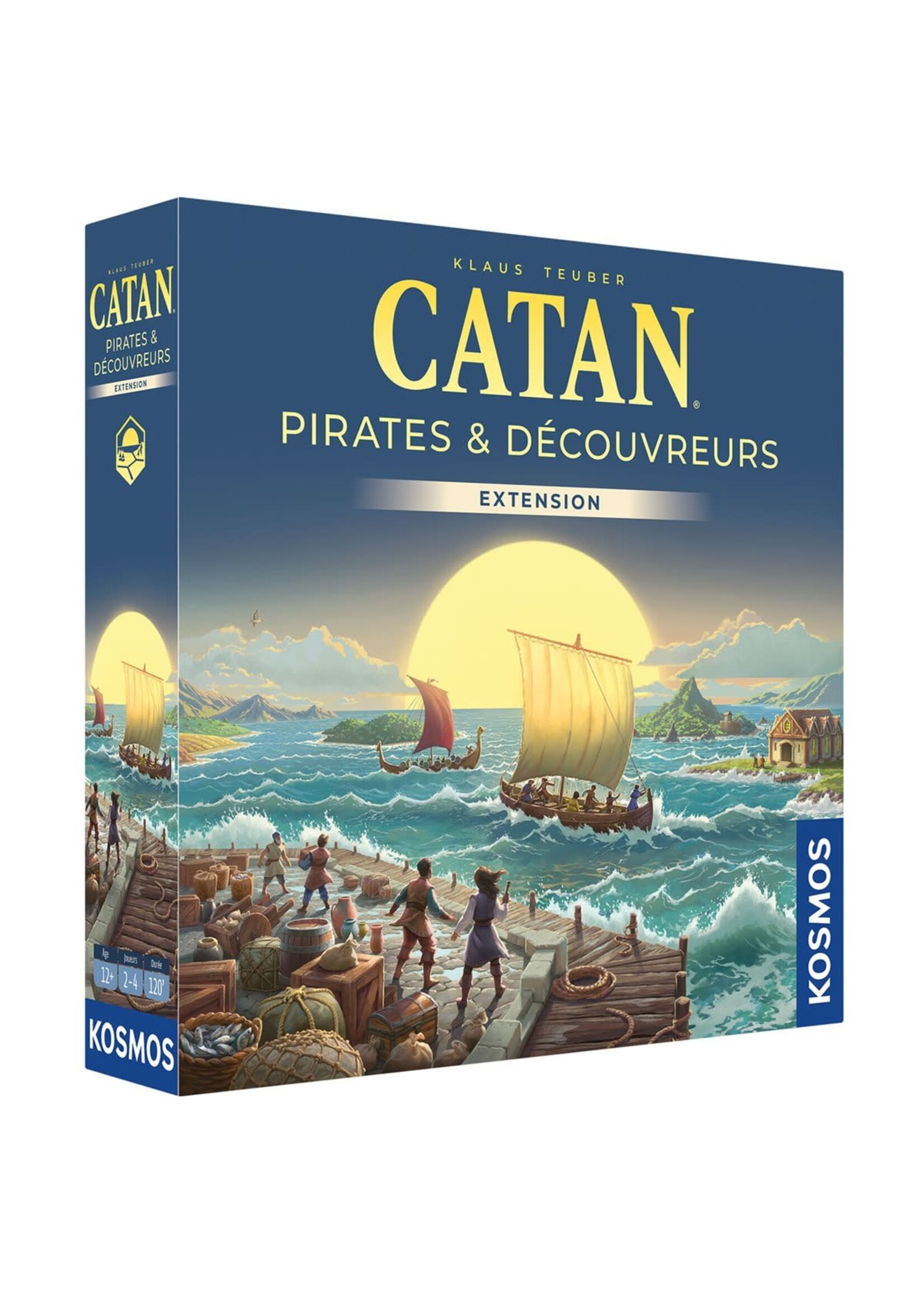 Catan studio CATAN Ext: Pirates et Decouvreurs - 6e Edition (FR)