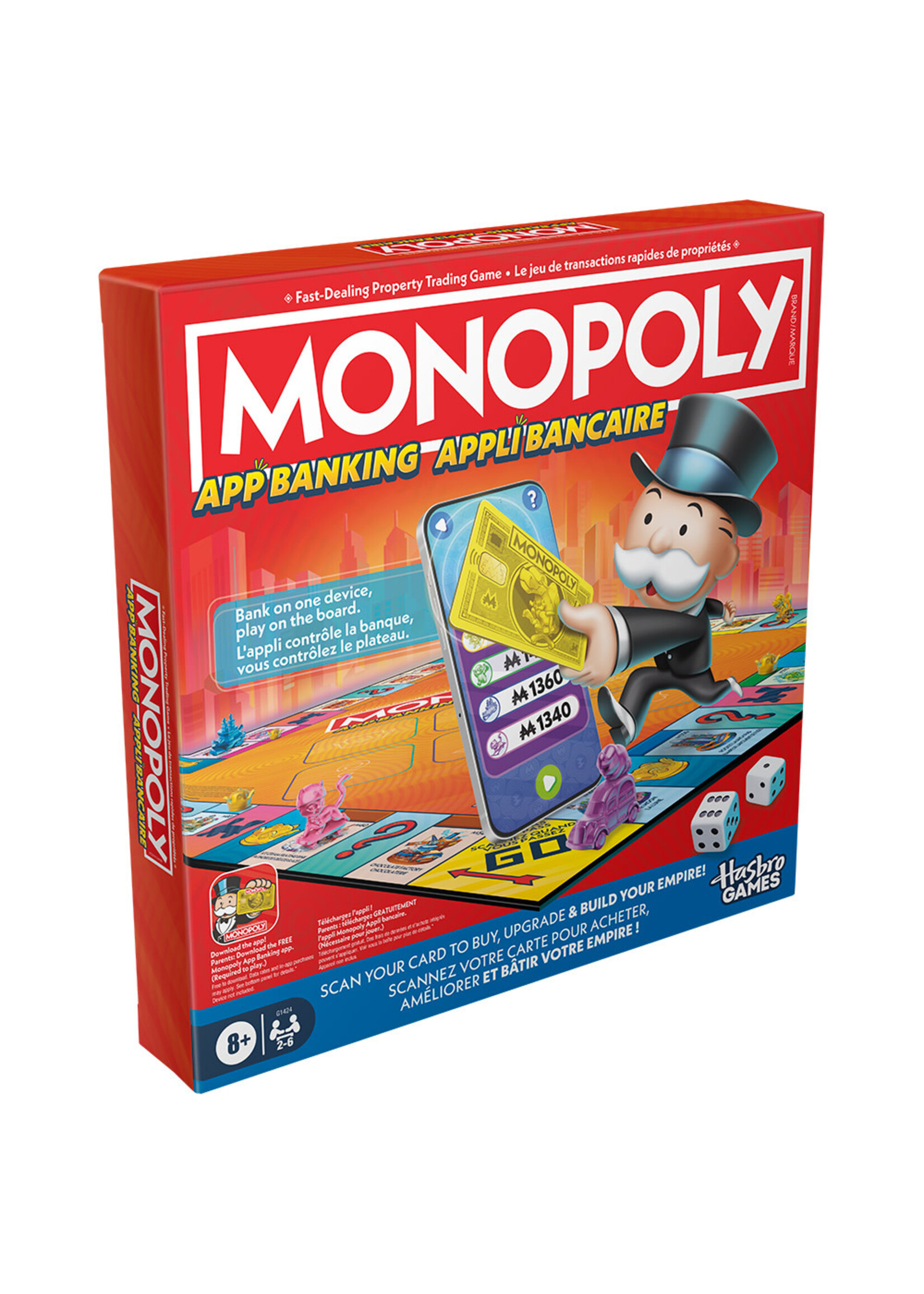 Hasbro Games Jeu Monopoly - Appli Bancaire