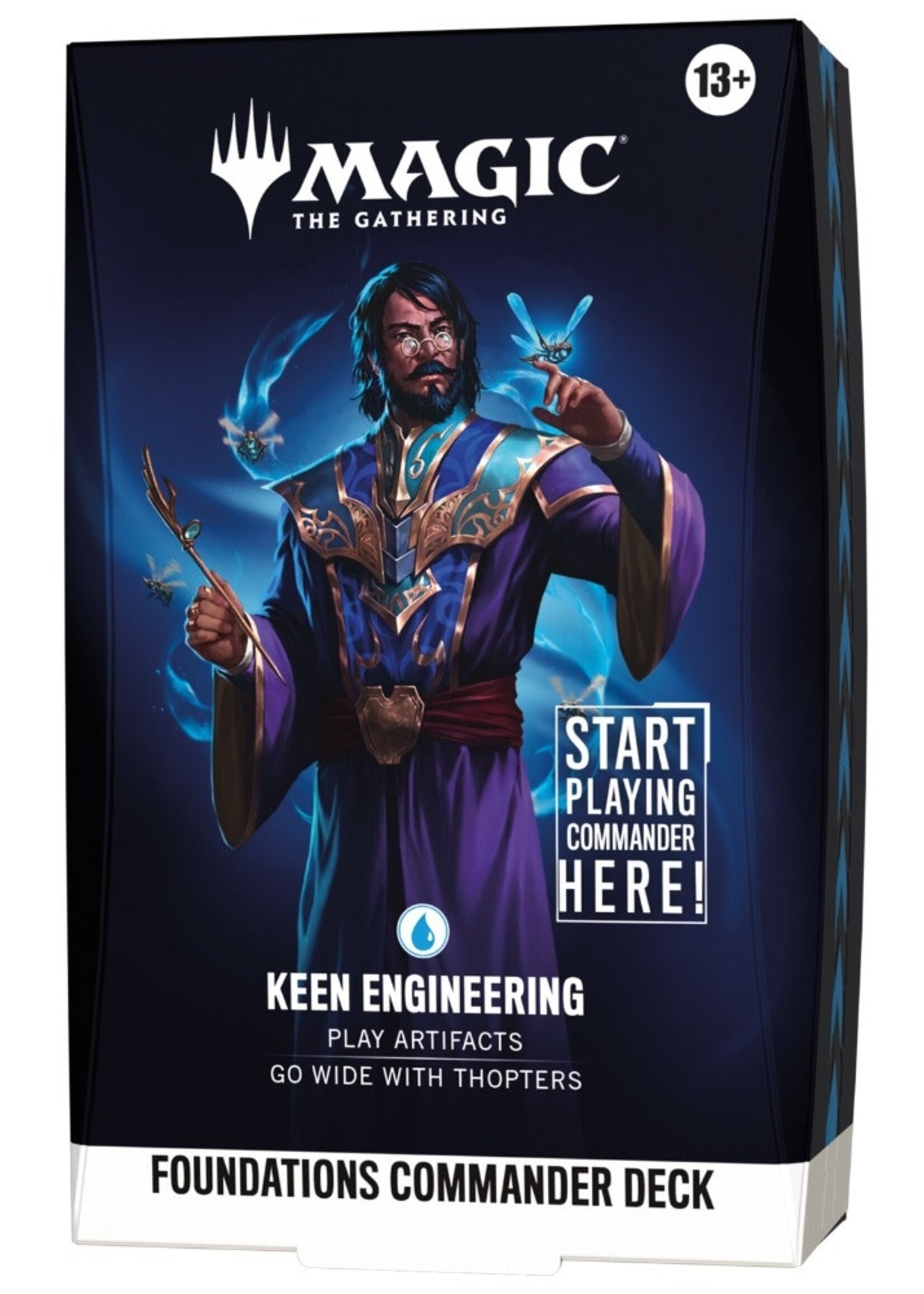 Magic the Gathering FOUNDATIONS  -  KEEN ENGINEERING - COMMANDER DECK (ENGLISH)