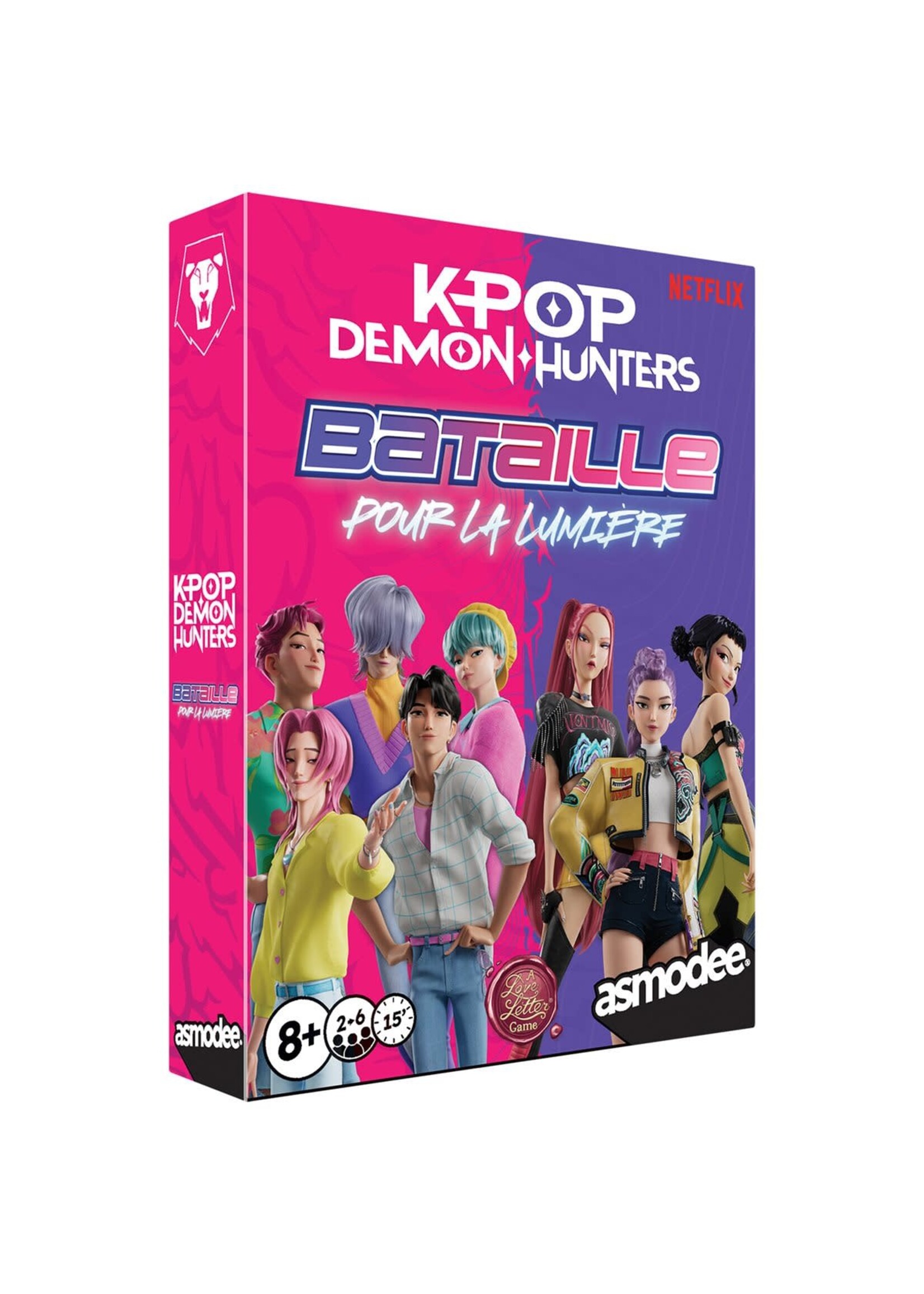 z-man games KPop Demon Hunters - Battle for the Spotlight - Un jeu Love Letter (FR)