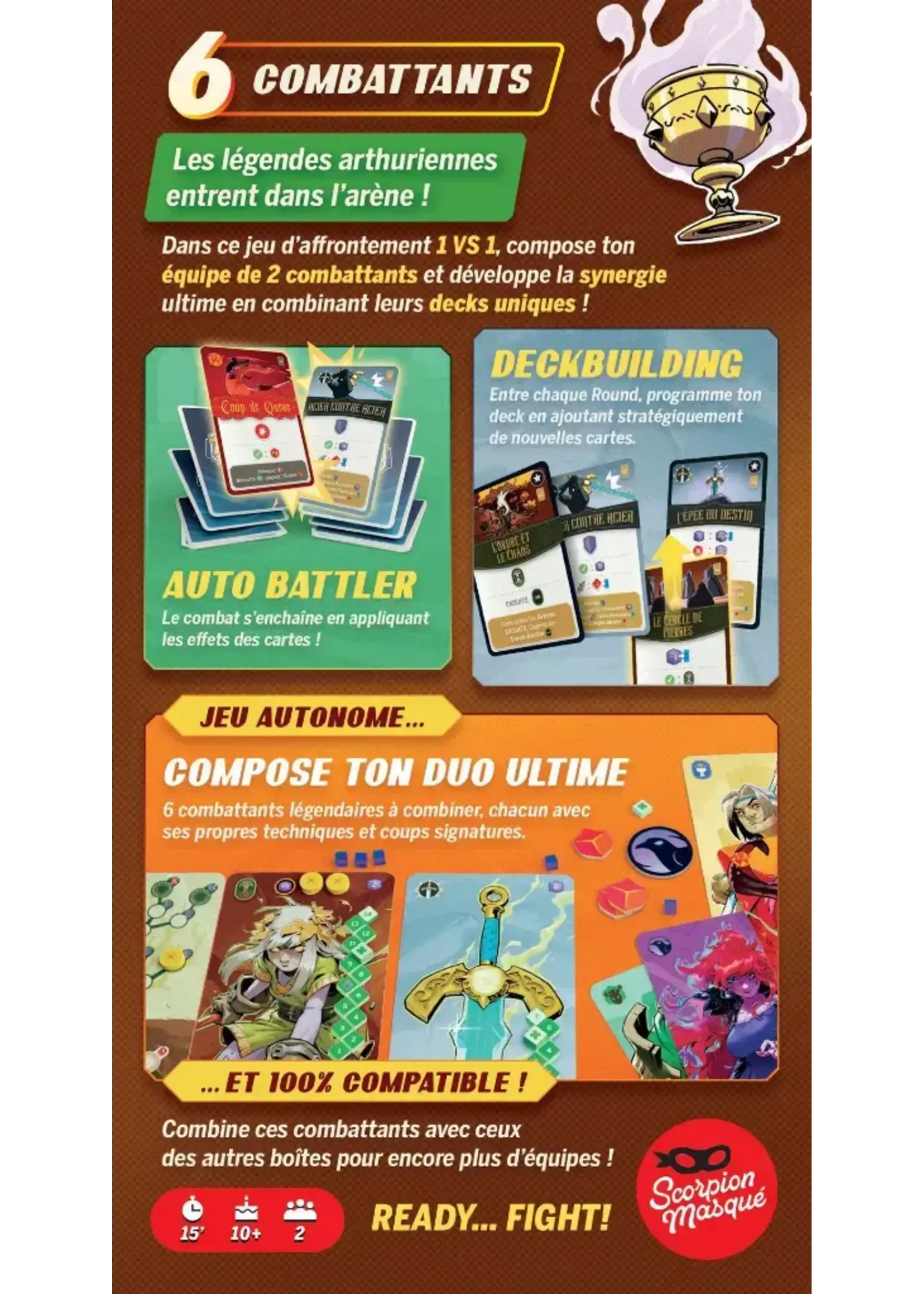 scorpion masqué Tag Team : l'Héritage d'Arthur - FR