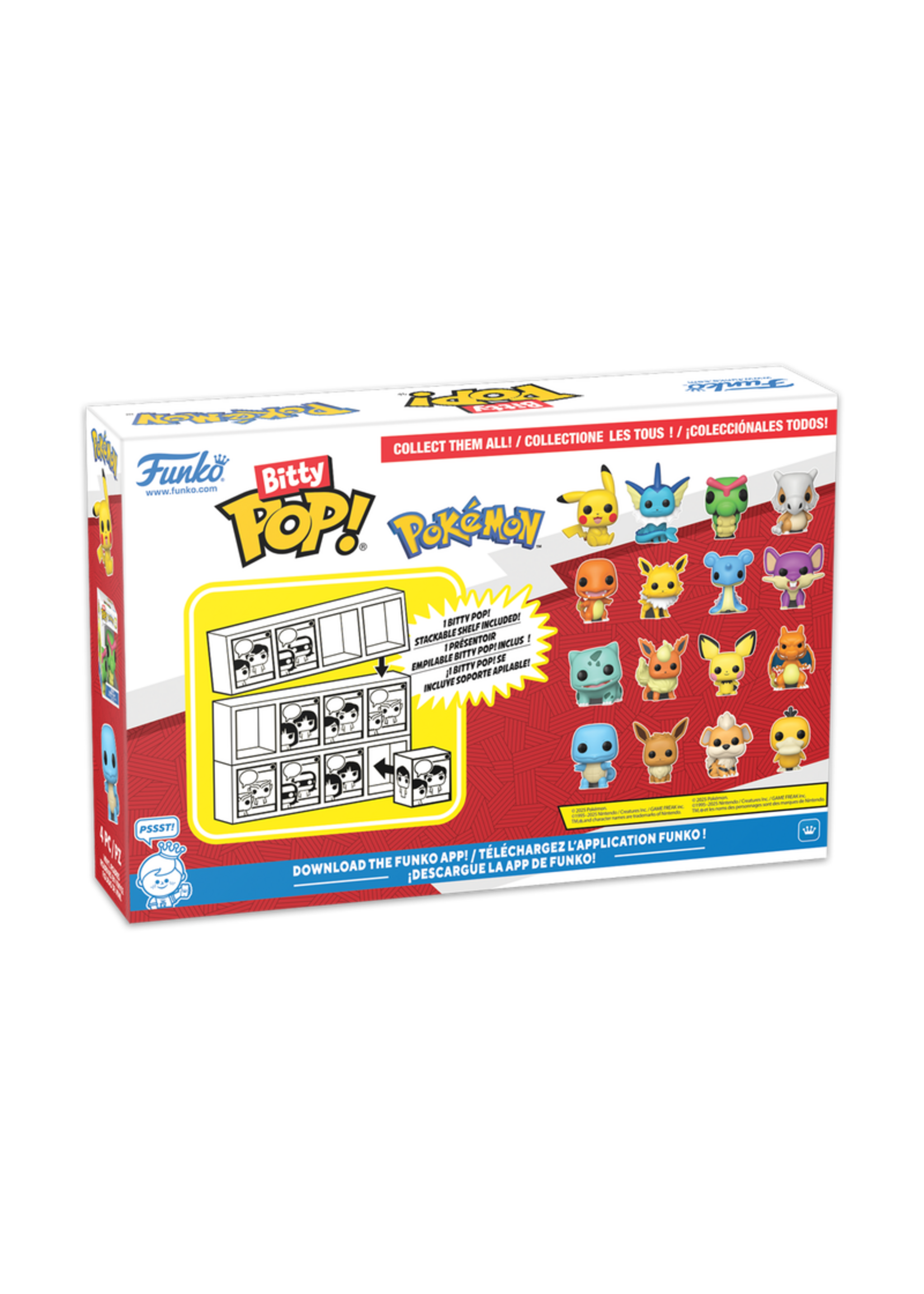 Funko Bitty Pop! Pokémon 4-Pack Series 1