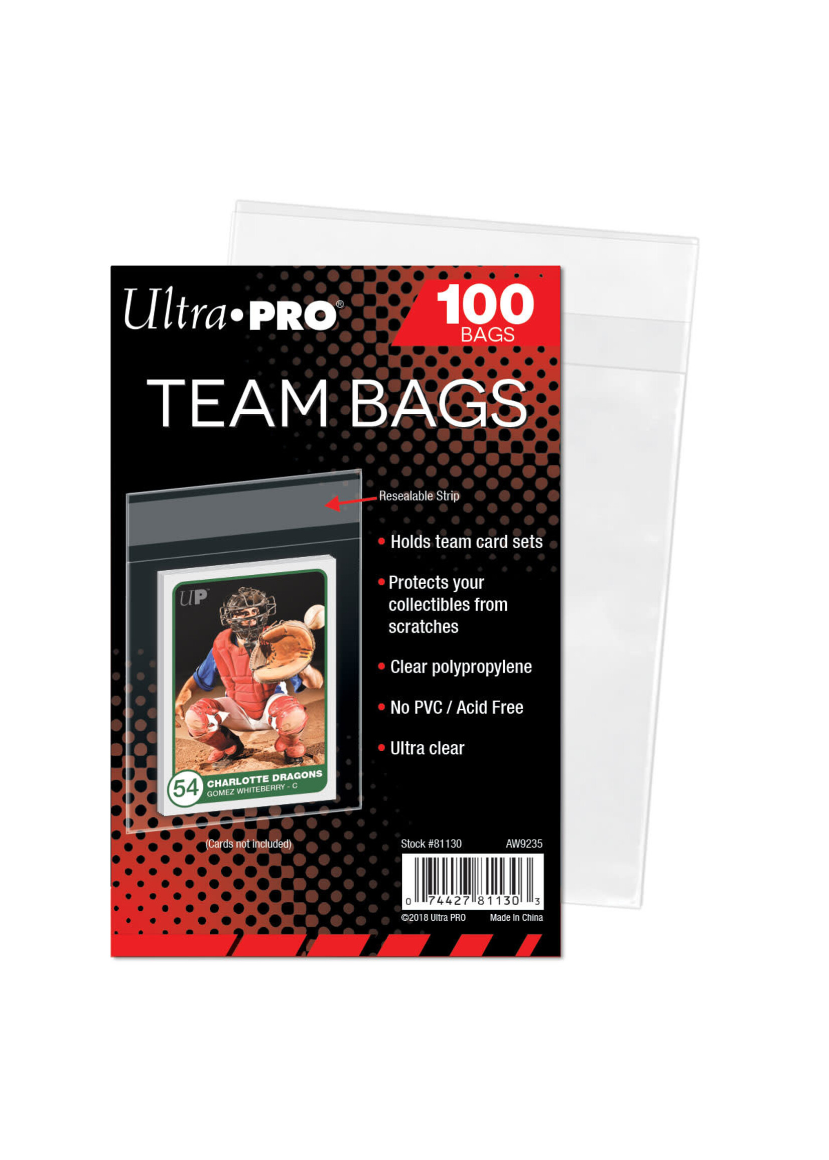 ULTRAPRO Team Bags - 100pcs