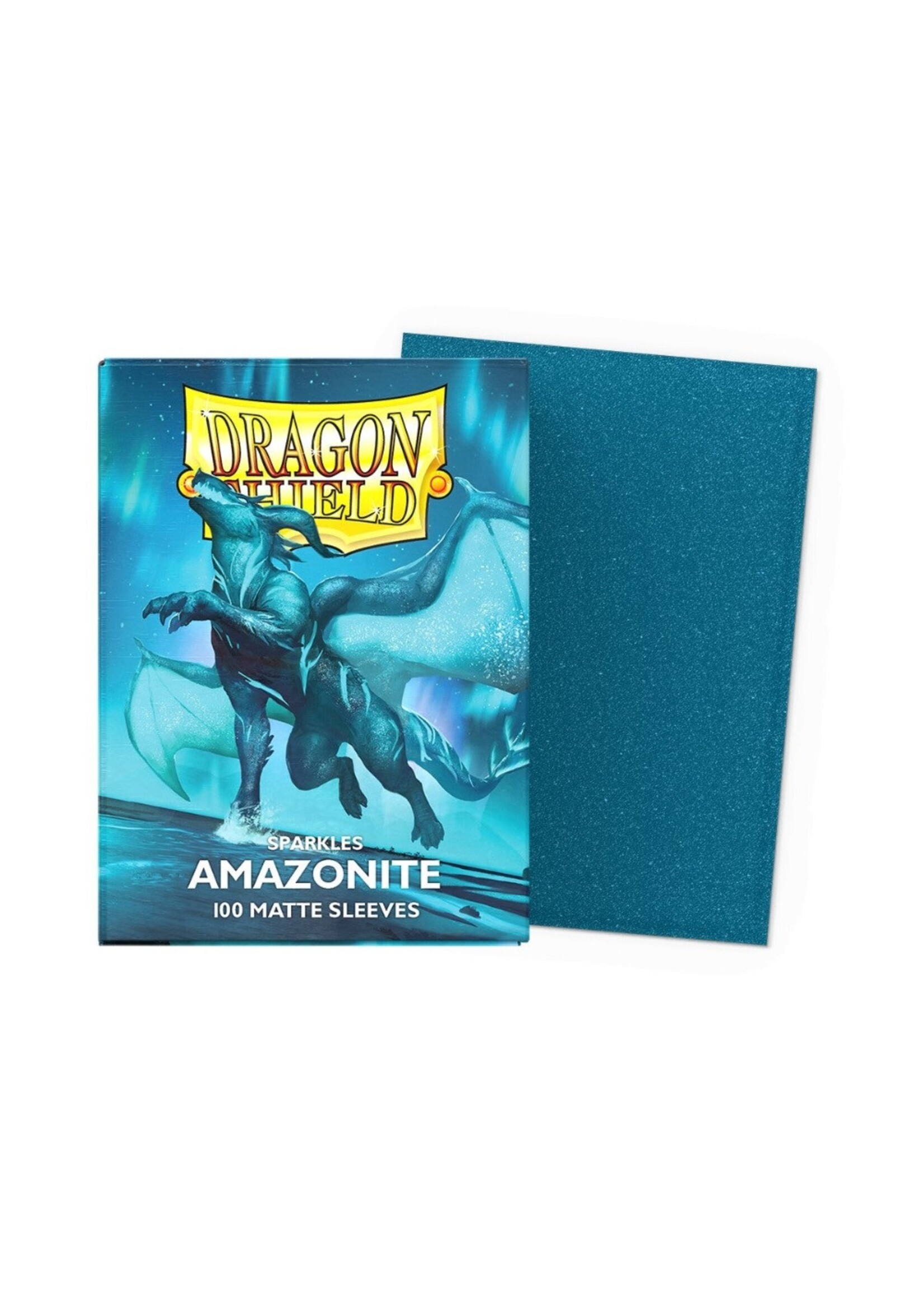 Dragon Shield DRAGON SHIELD  -  STANDARD SIZE MATTE SLEEVES - AMAZONITE (100)