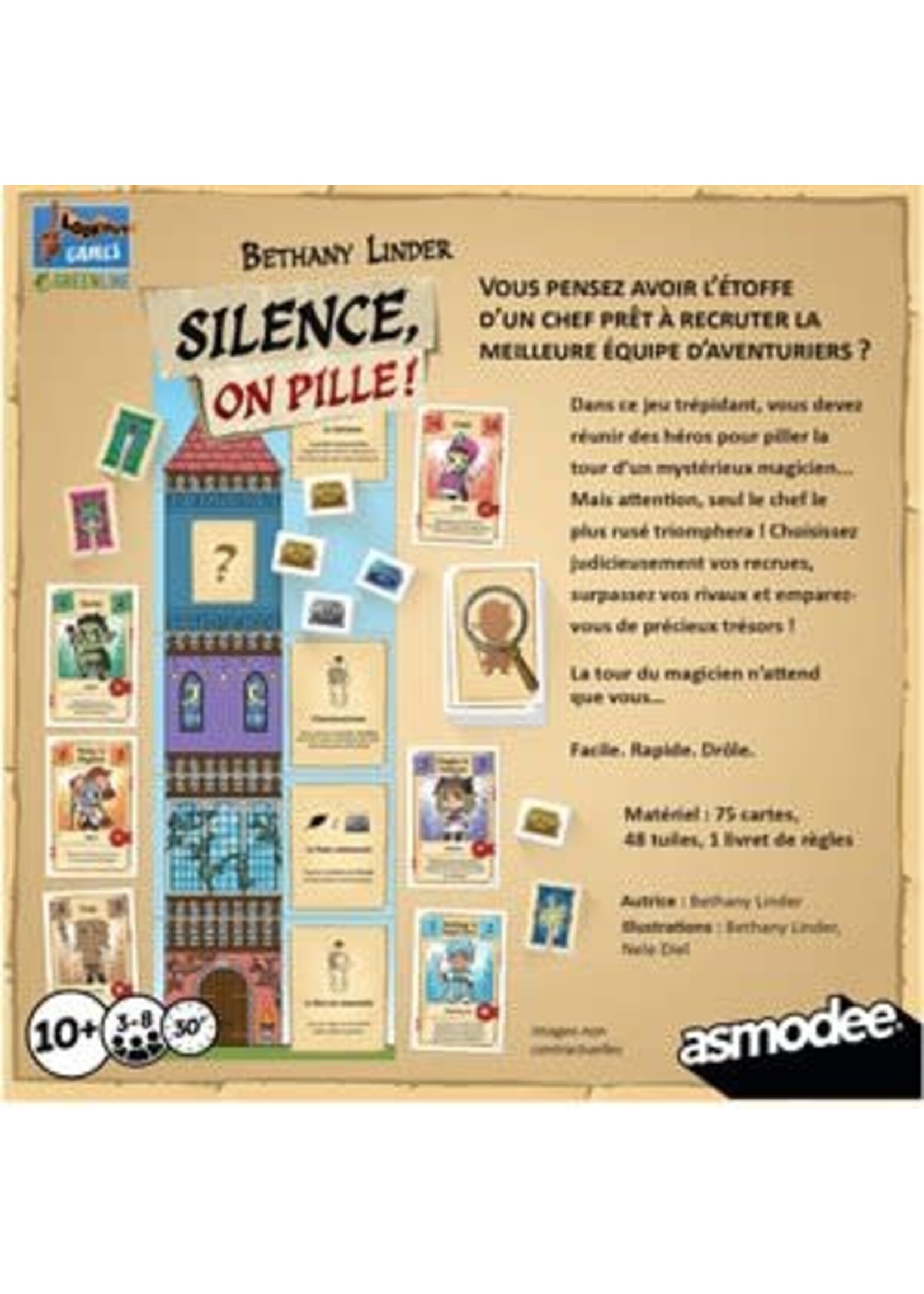 Lookout Games Silence, on Pille! (FR)