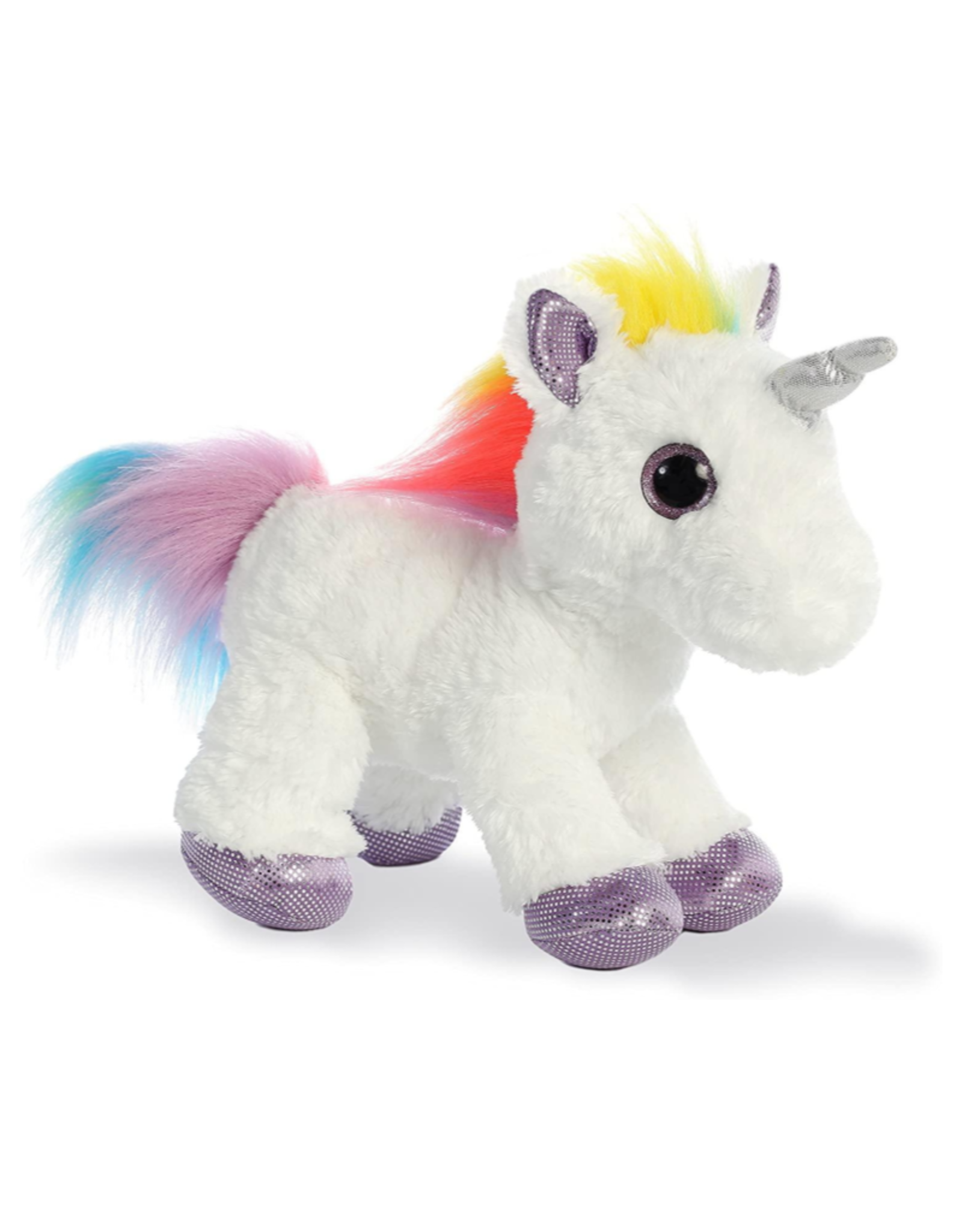Aurora Rainbow Unicorn Flopsie 12"