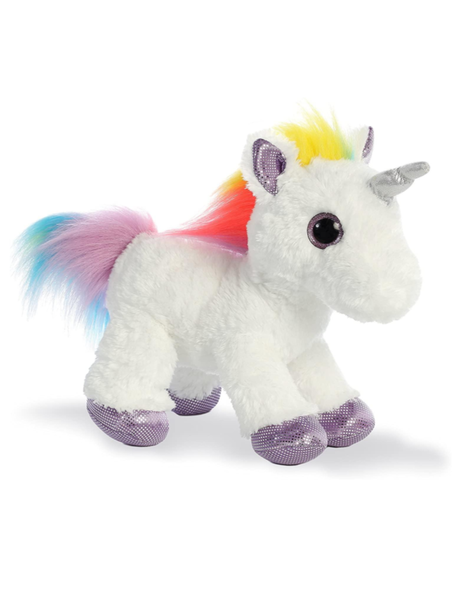 Aurora Rainbow Unicorn Flopsie