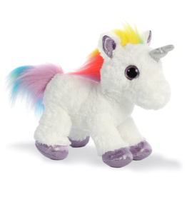 Aurora Rainbow Unicorn Flopsie 12"