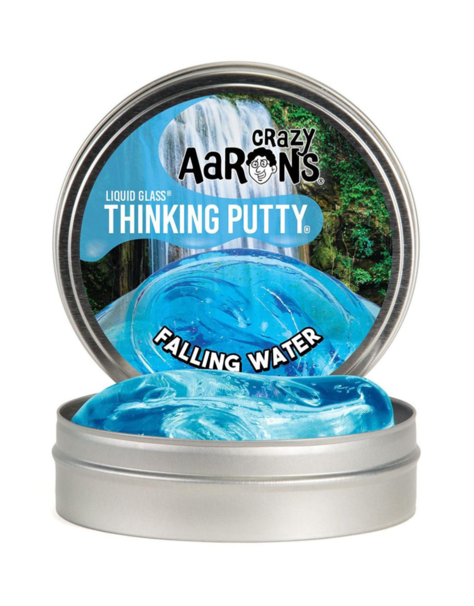 Crazy Aaron's Thinking Putty Crazy Aaron's Falling Water - 4" Putty Tin