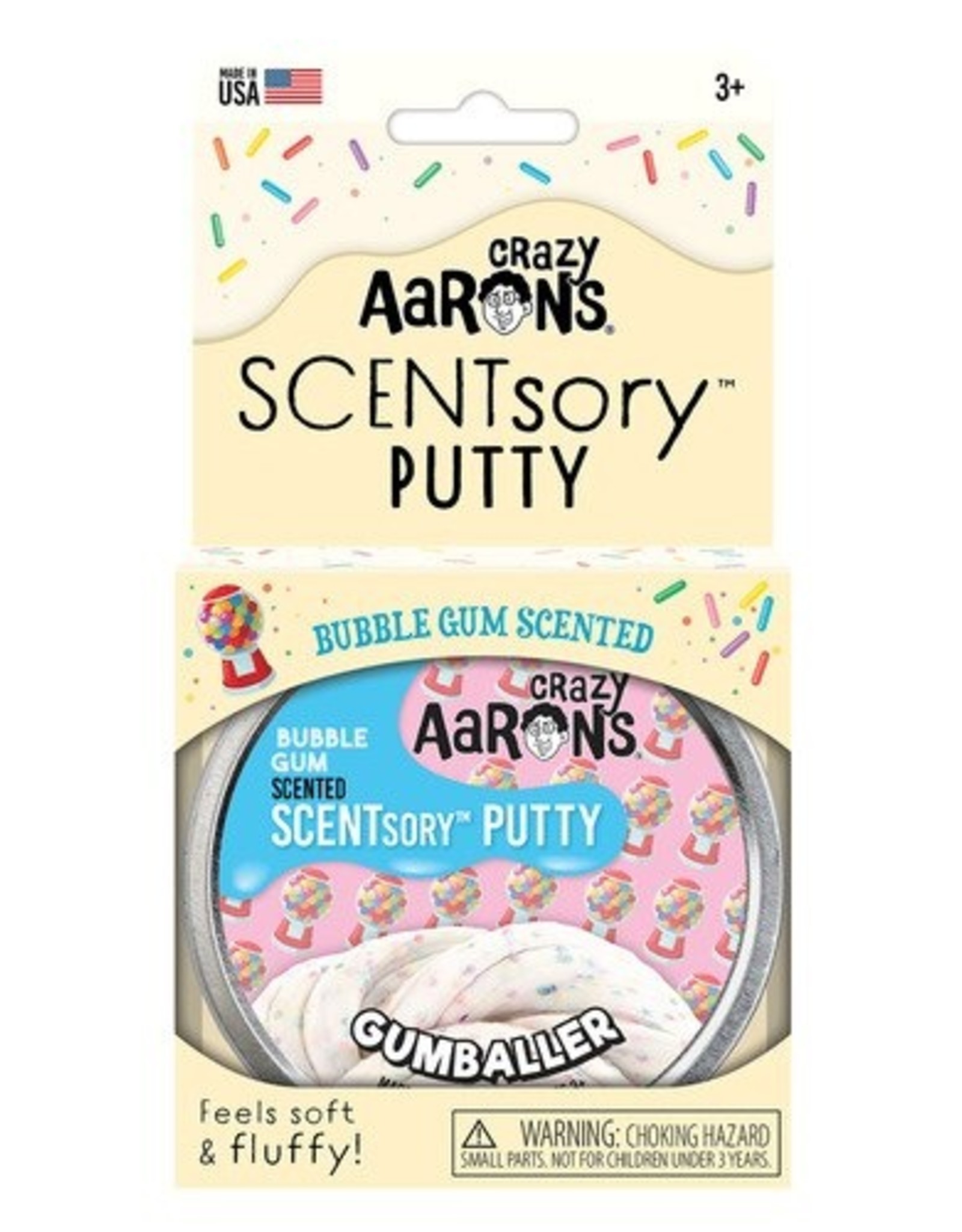 Crazy Aaron's Thinking Putty Crazy Aarons Scented Gumballer 2.75"