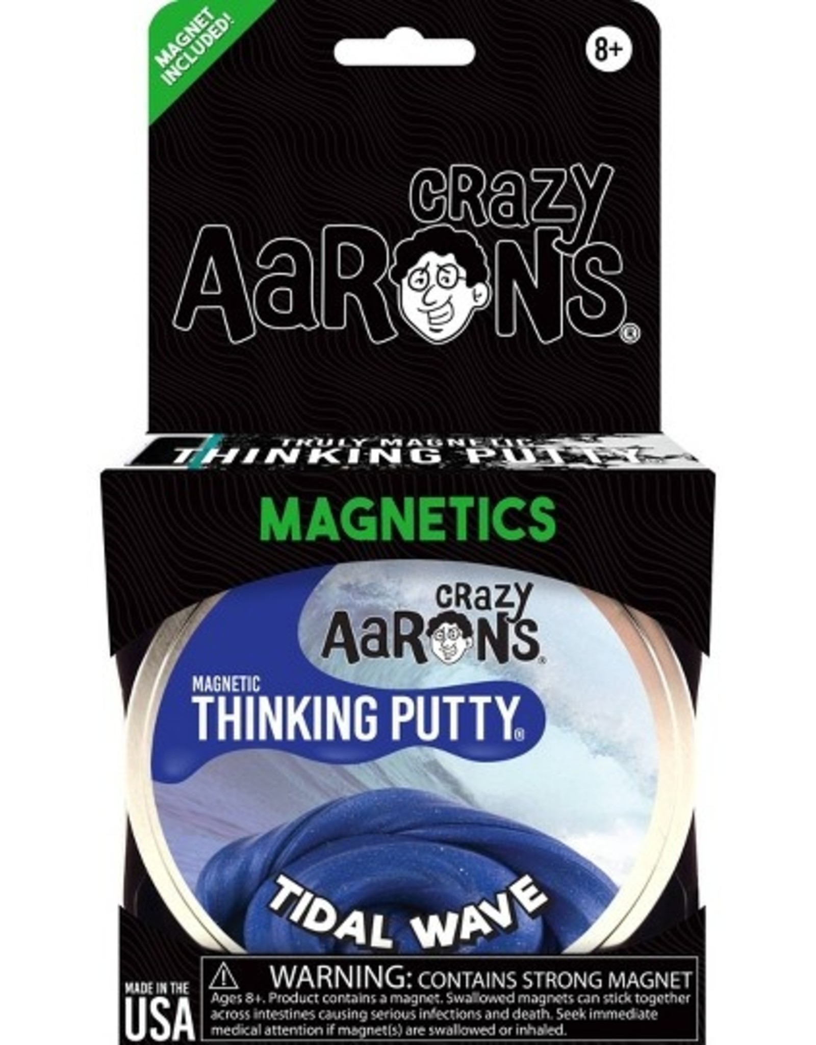 Crazy Aaron's Thinking Putty Crazy Aaron's Tidal Wave - 4" Putty Tin