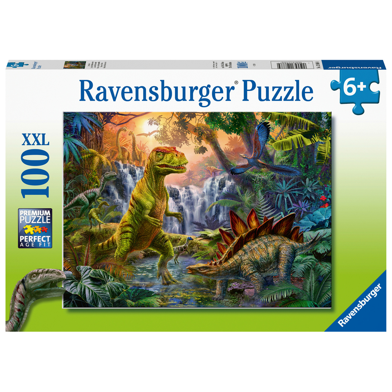 Dinosaur Oasis Puzzle - 100 Piece