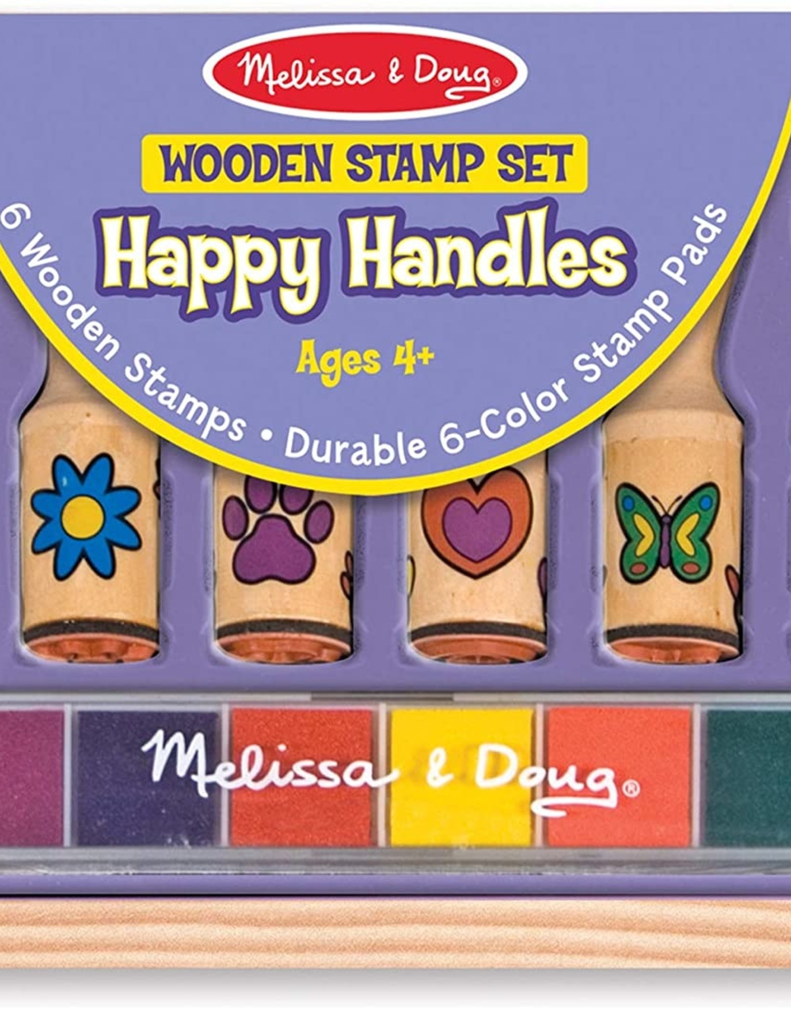 Melissa & Doug Happy Handle Stamp Set