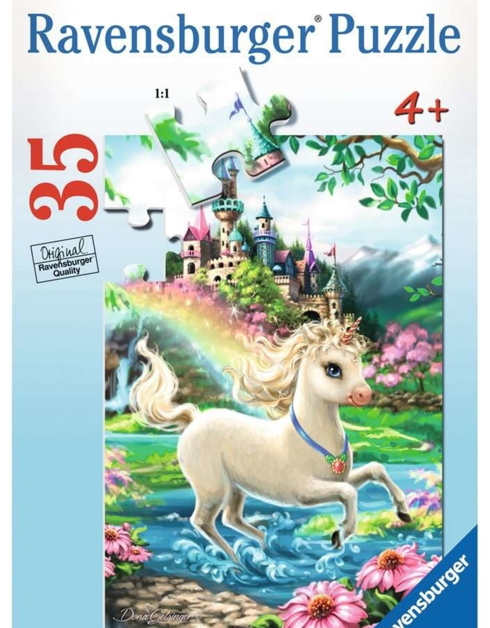 Ravensburger Unicorn Castle Puzzle - 35 Piece