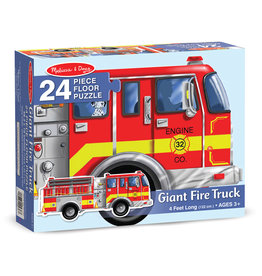 Melissa & Doug Fire Truck Floor Puzzle - 24 Piece