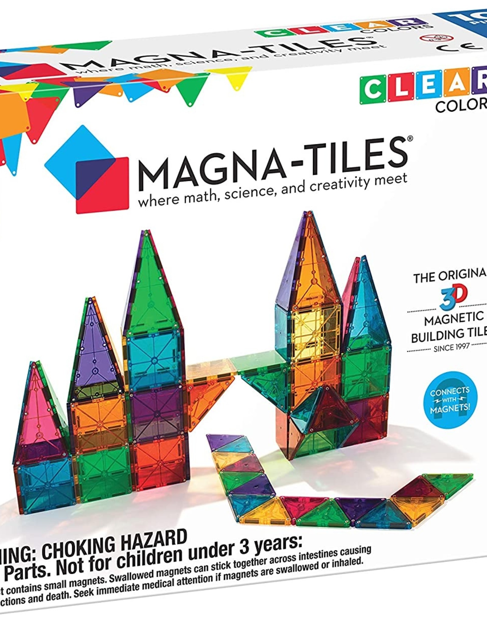 Magna-Tiles Magna Tiles Clear 100 pc