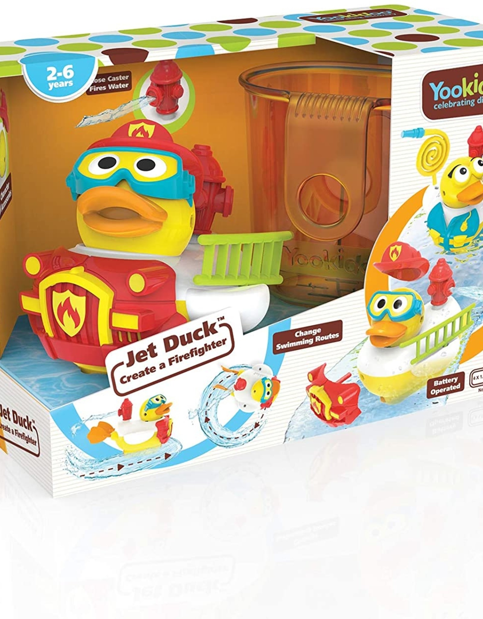 Yookidoo Jet Duck Create a Firefighter
