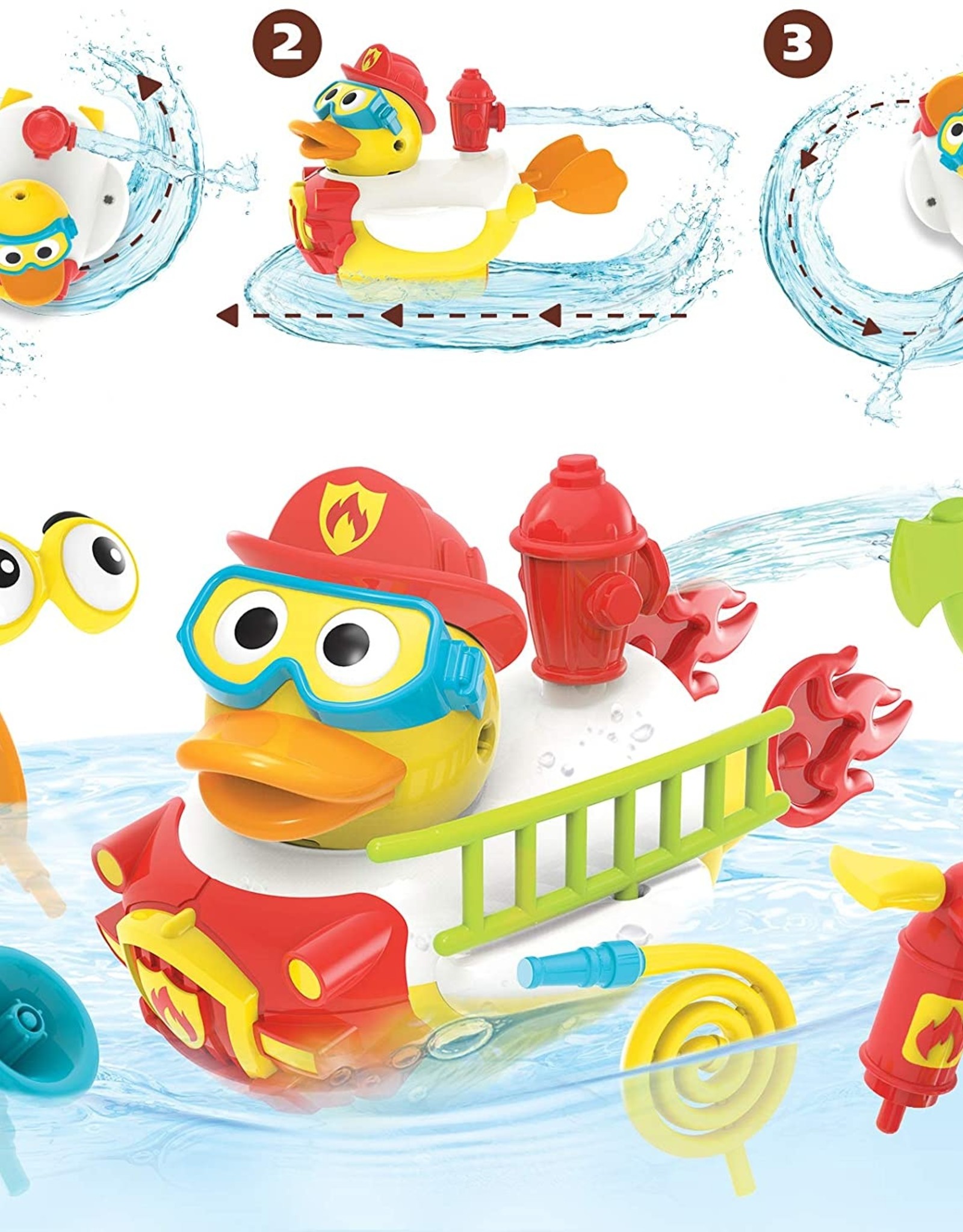 Yookidoo Jet Duck Create a Firefighter