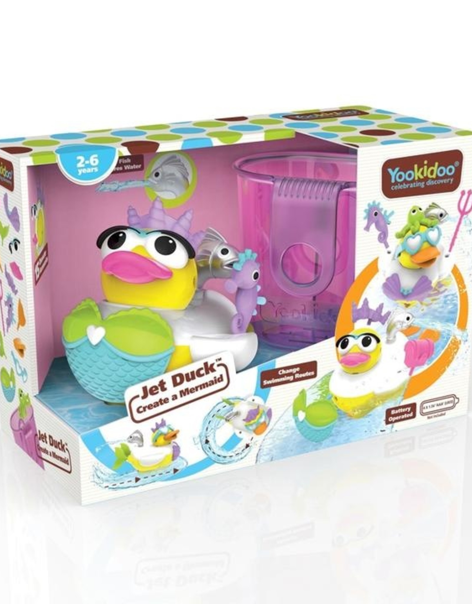 Yookidoo Jet Duck Create a Mermaid
