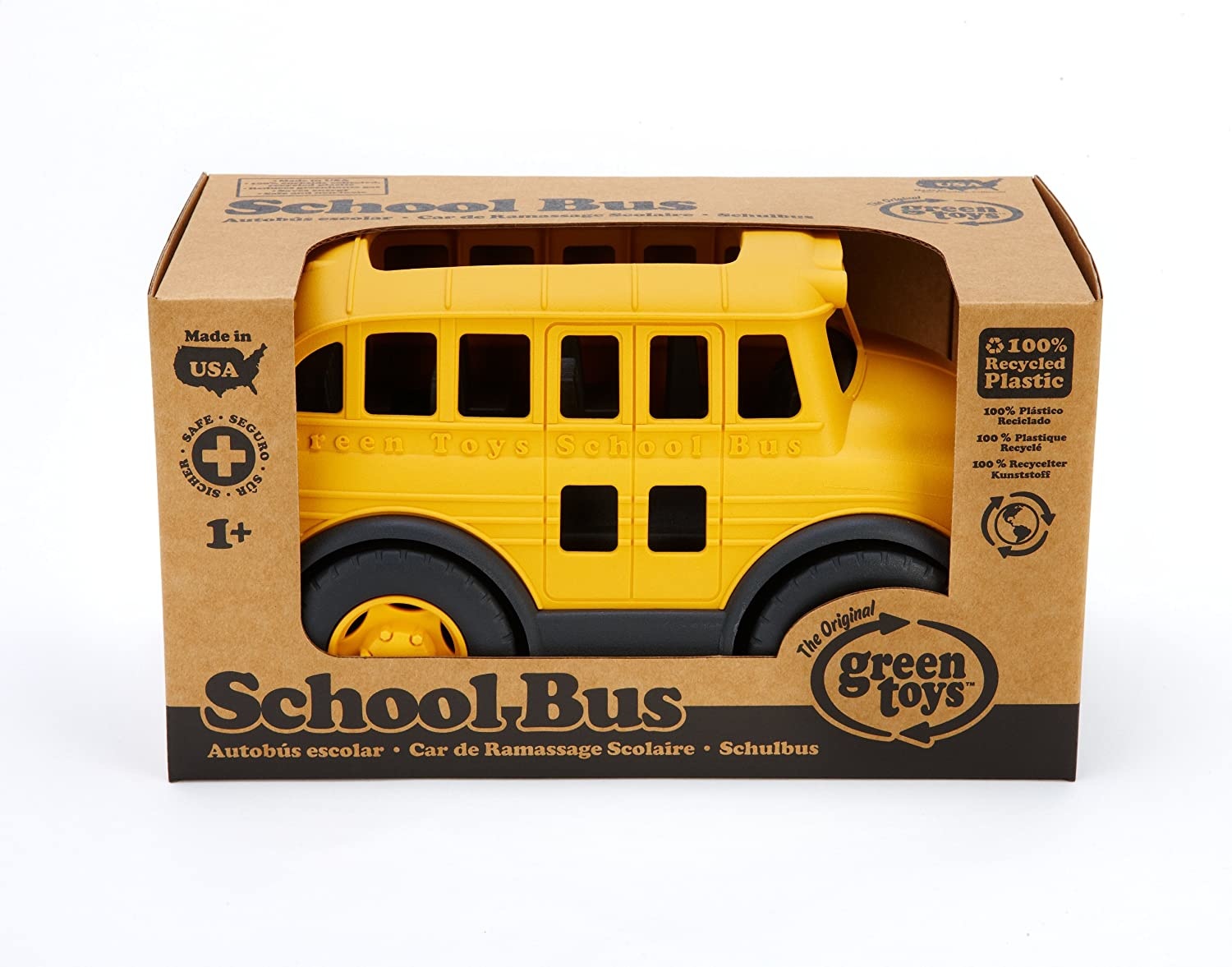 School Bus Green Toys