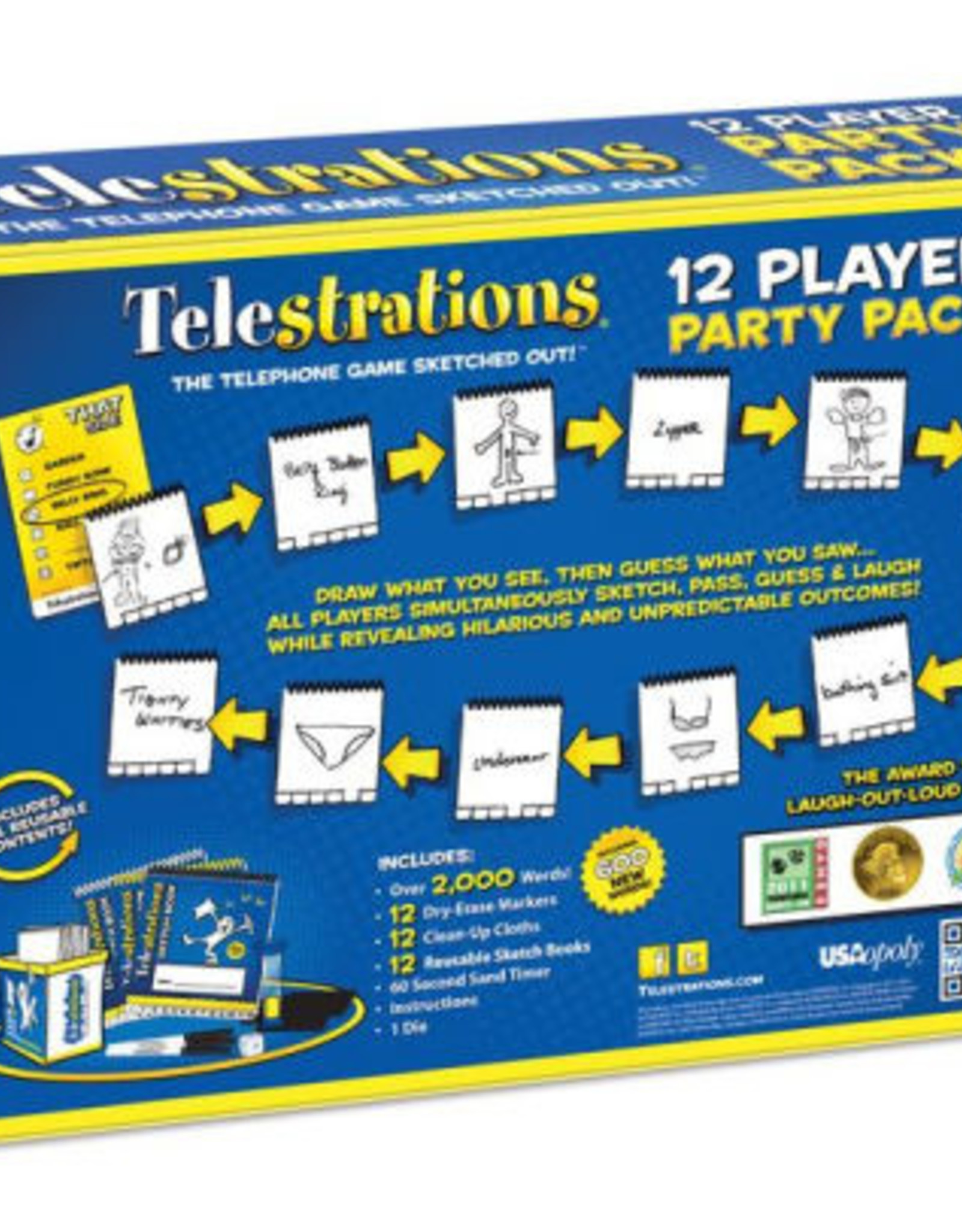 USAopoly Telestrations 12 player