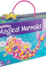 Peaceable Kingdom Mermaid Floor Puzzle 41pc
