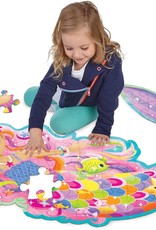 Peaceable Kingdom Mermaid Floor Puzzle 41pc