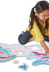 Peaceable Kingdom Shimmery Unicorn Floor Puzzle 44pc