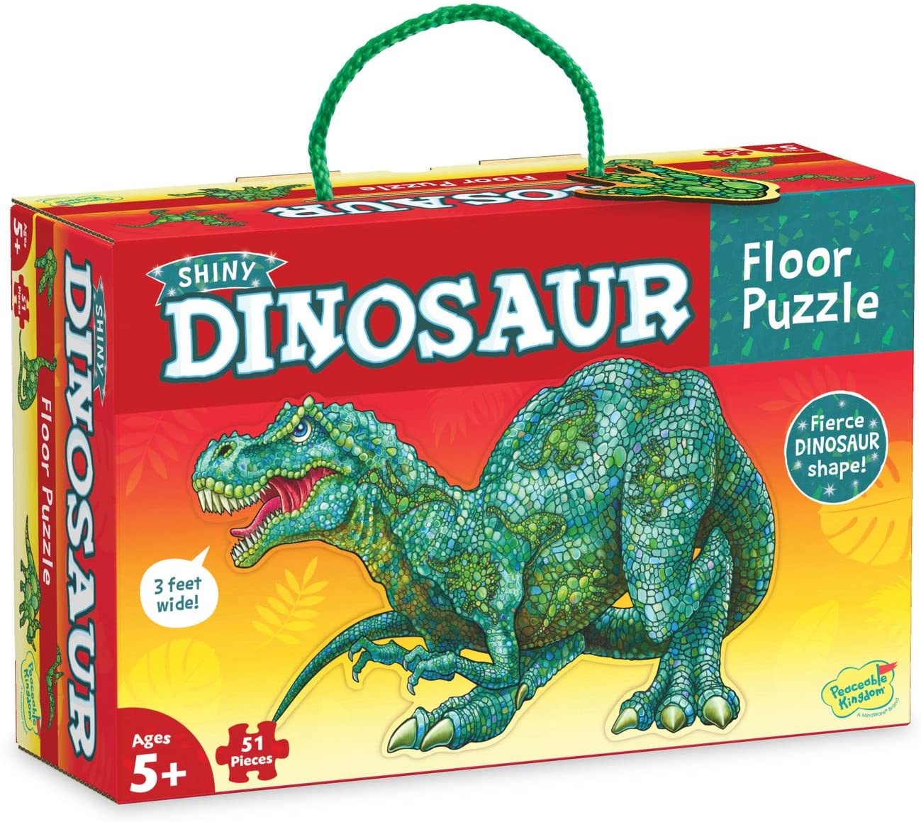 Shiny Dinosaur Floor Puzzle 39pc