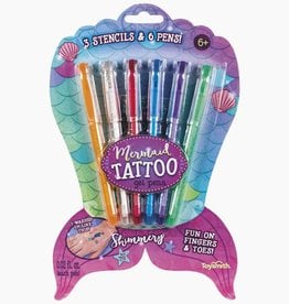 Toysmith Mermaid Tattoo Gel Pens