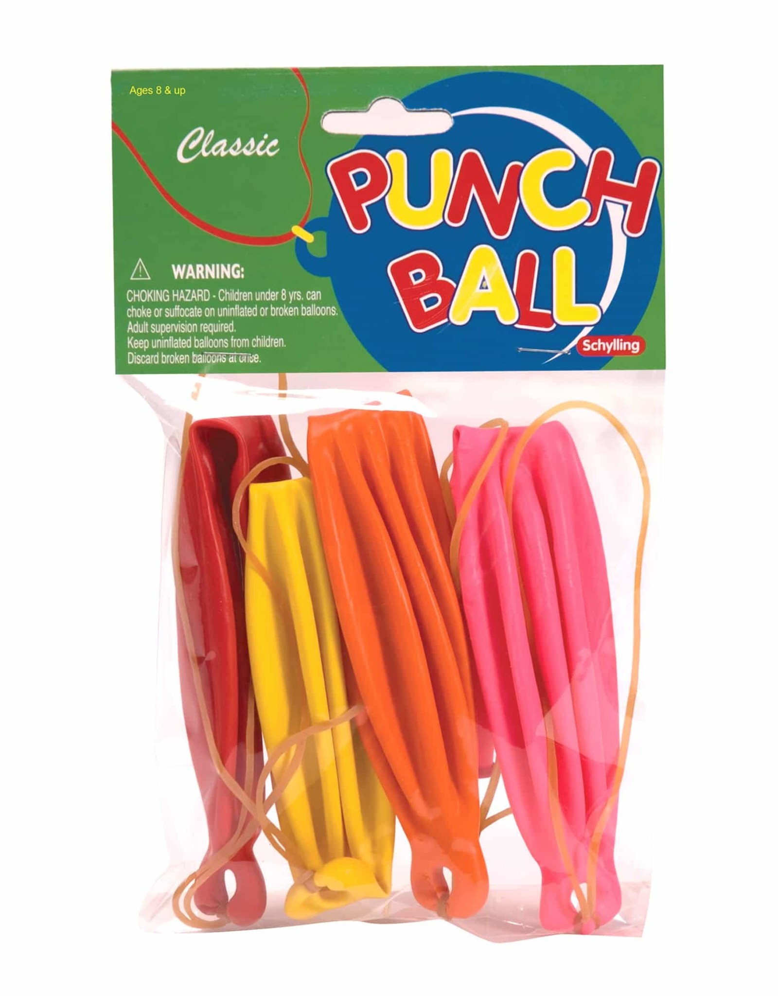 Schylling Punch Balloons 4Pack