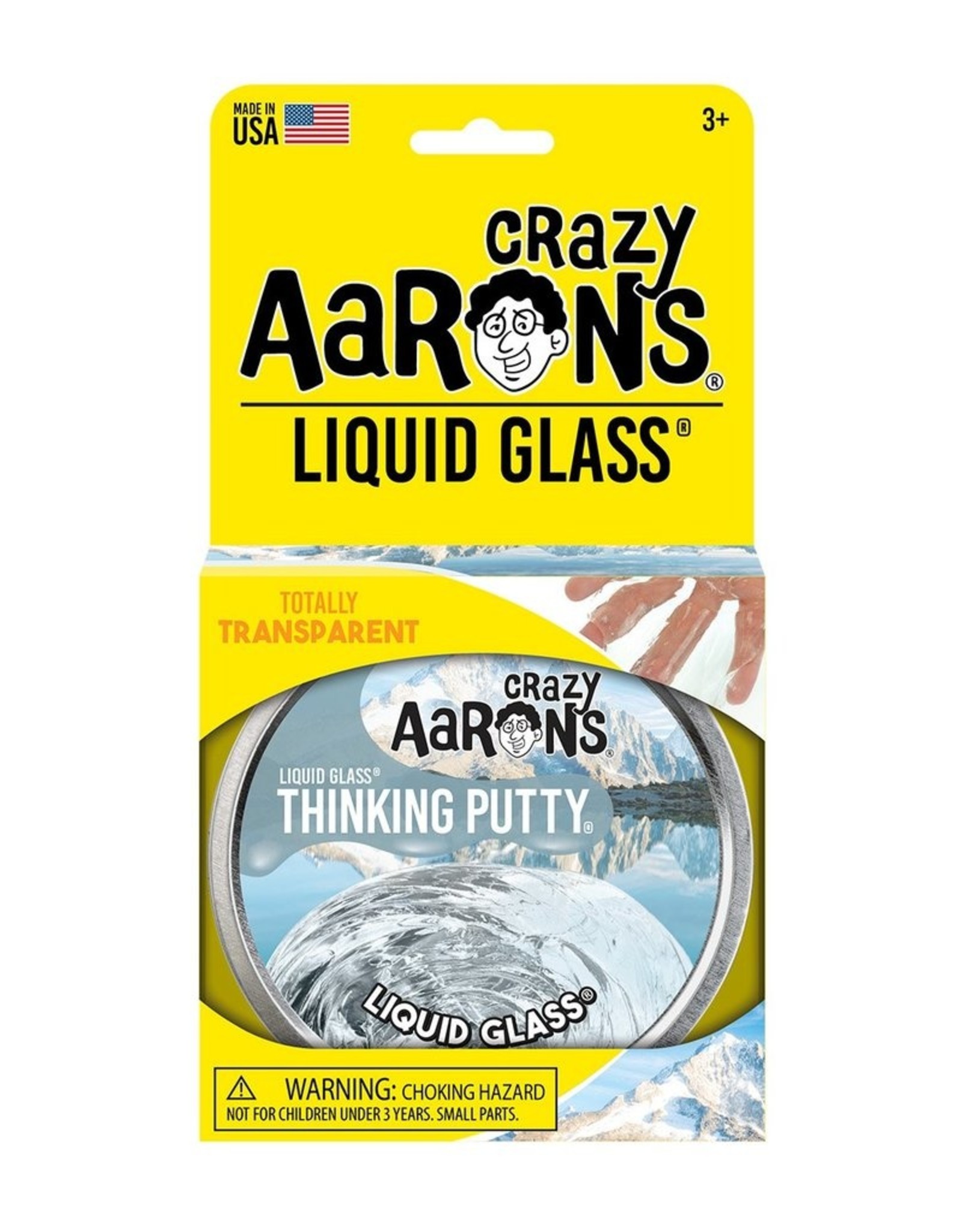 Crazy Aaron's Thinking Putty Crazy Aarons Liquid Glass 4"