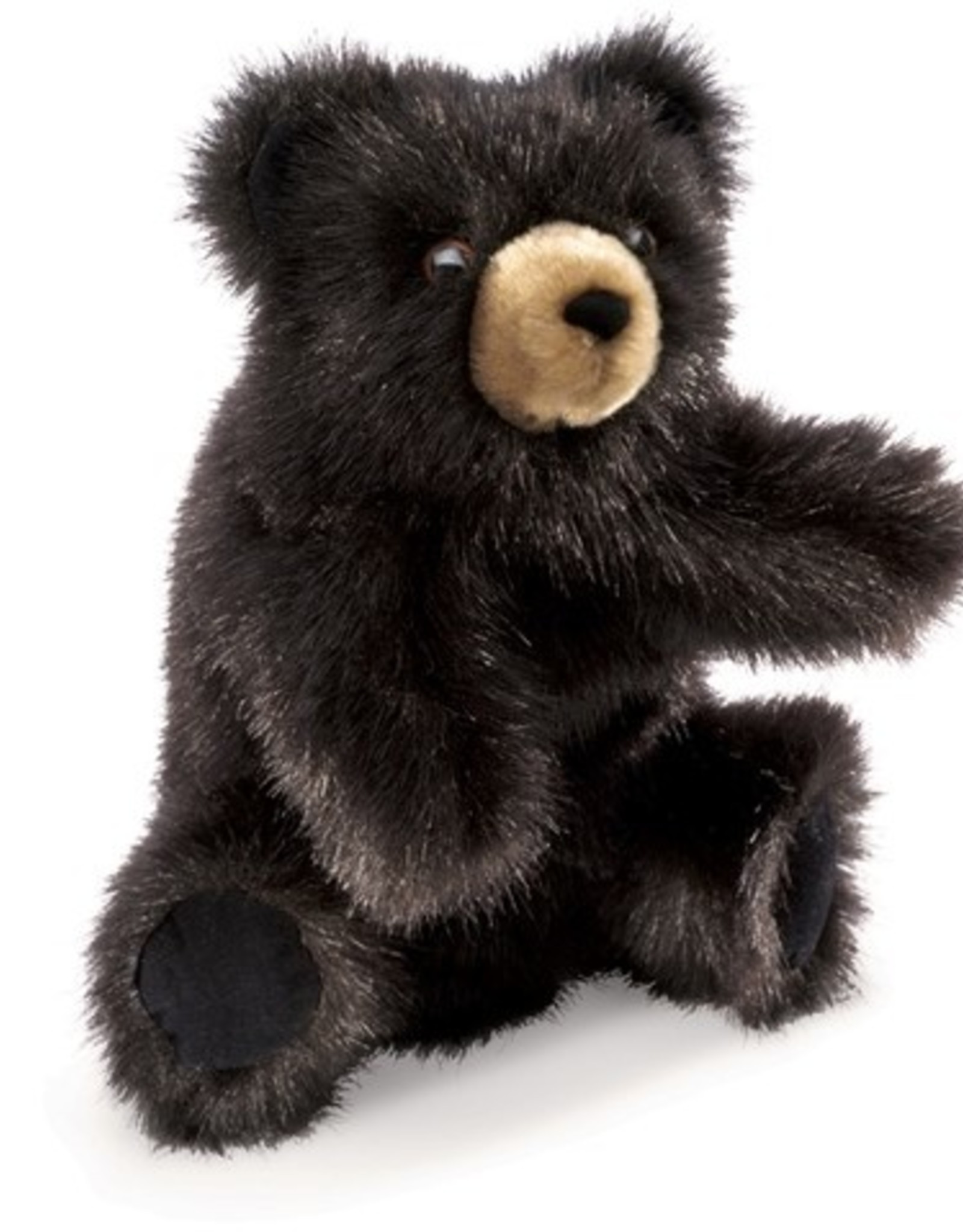 Folkmanis Baby Black Bear Hand Puppet