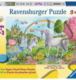 Ravensburger Prancing Unicorns Floor Puzzle 24pc