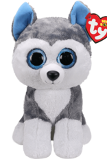 Ty Slush Grey And White Husky Dog Large Boo