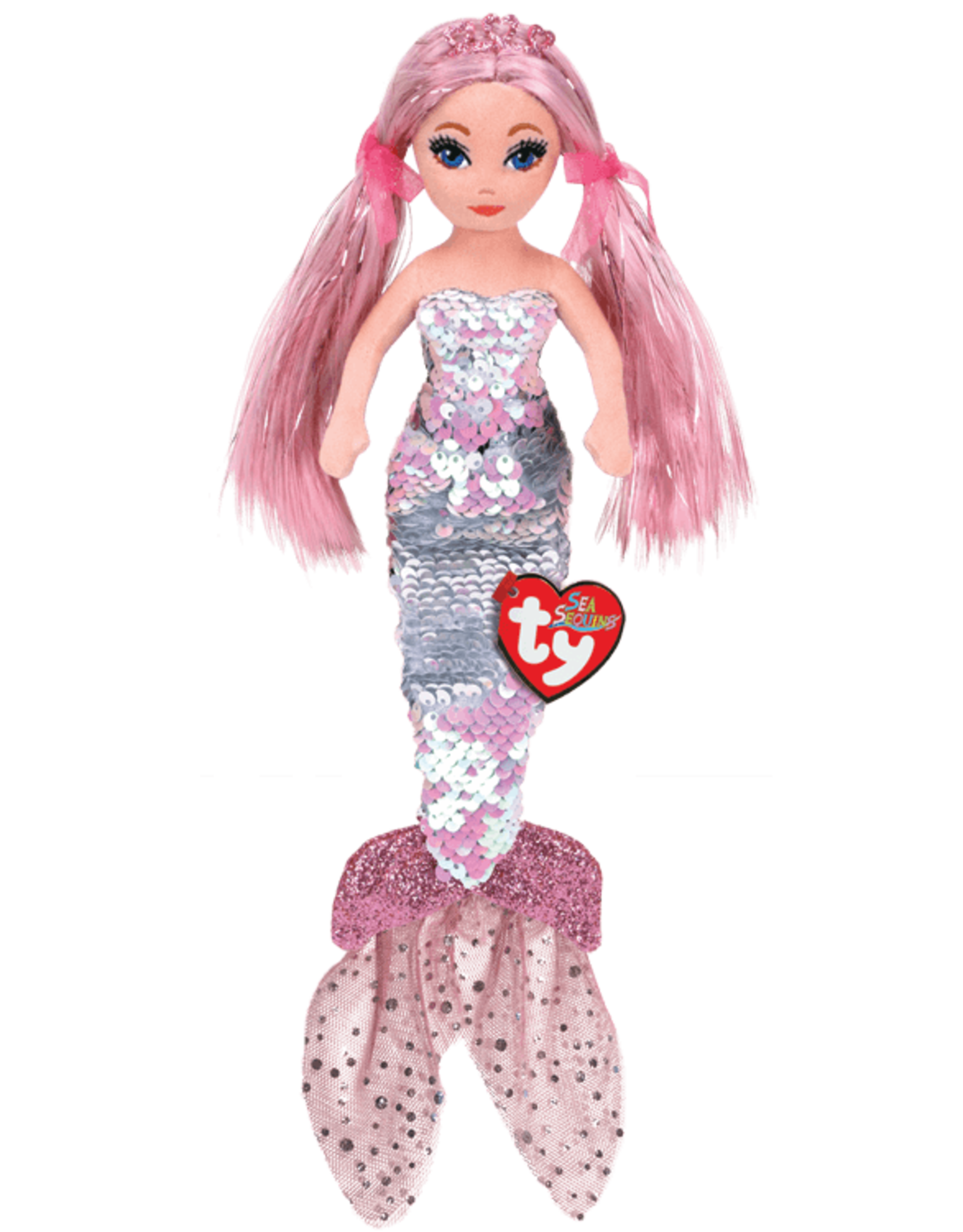 Ty Cora - sequin Pink Mermaid Medium