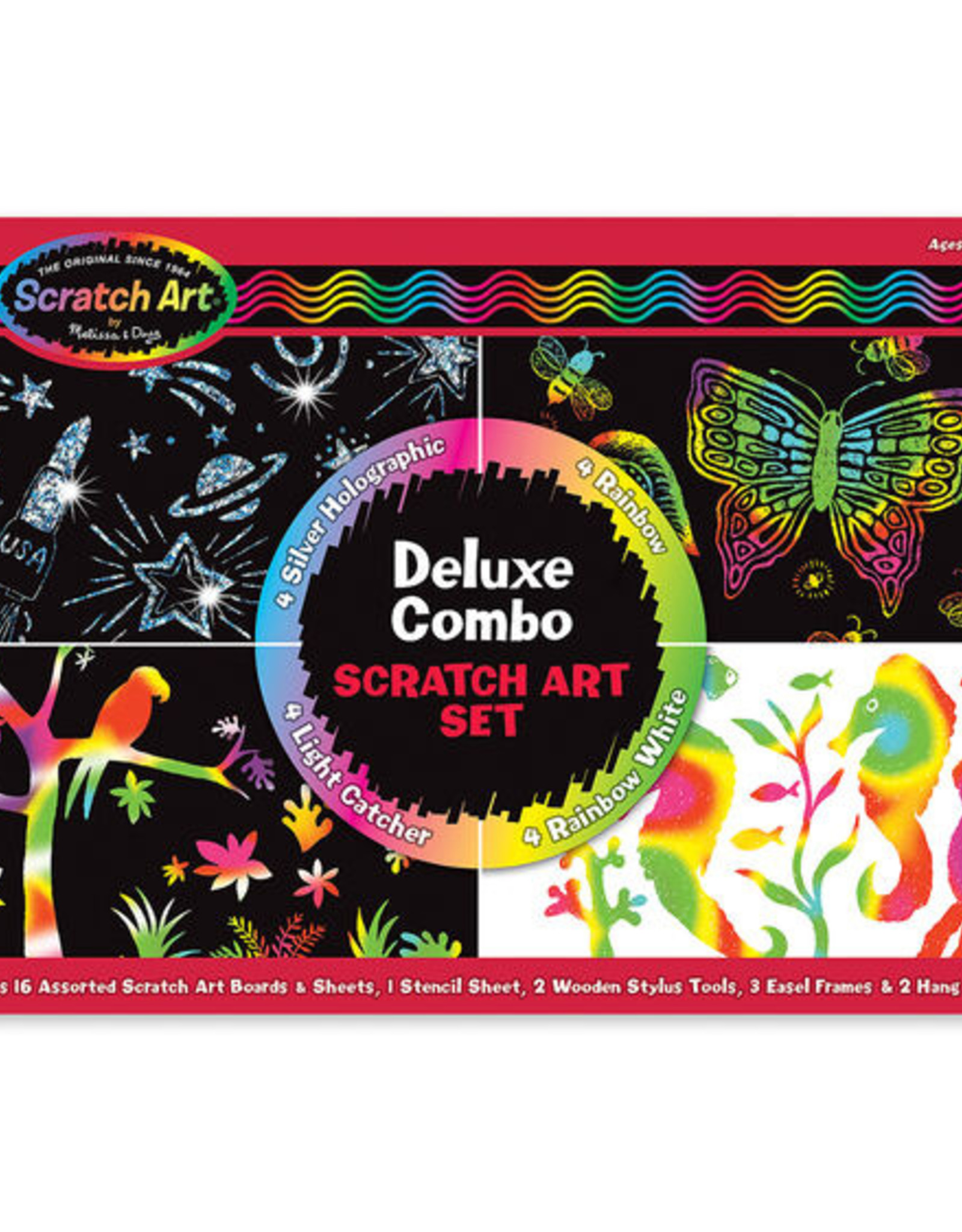 Melissa & Doug Deluxe Scratch Art Set