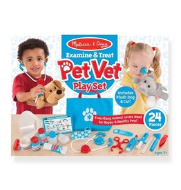 Melissa & Doug Examine and Treat Pet Vet Play Set