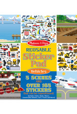 Melissa & Doug Reusable Sticker Pad - Vehicles